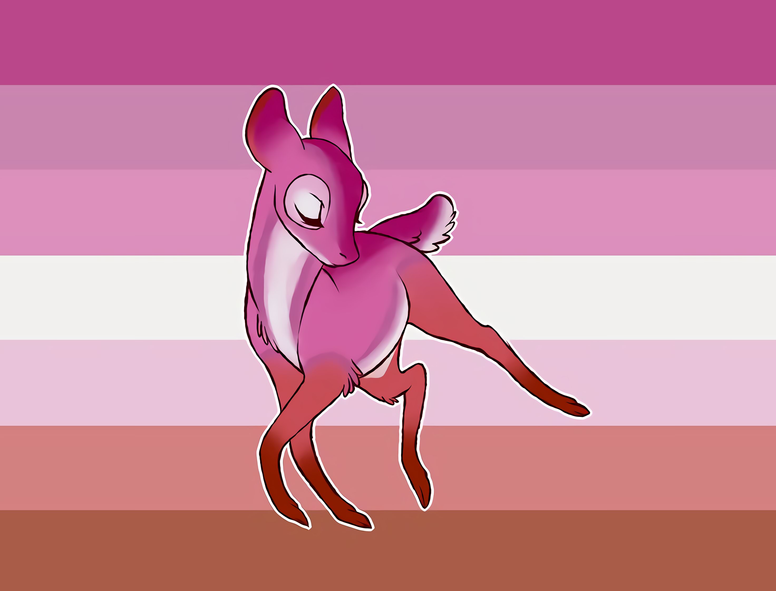 Lesbian Flag Wallpaper Phone - HD Wallpaper 