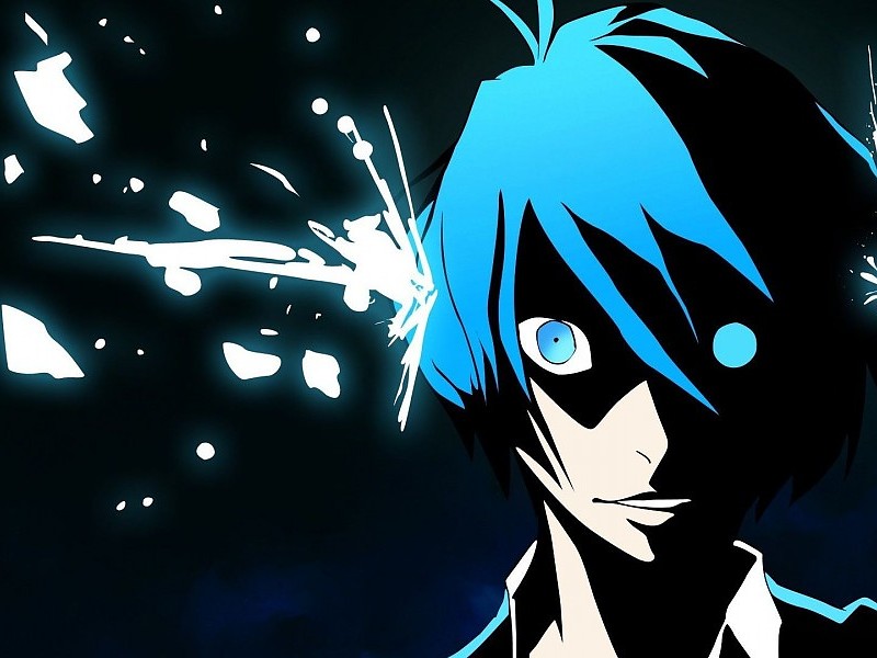 Minato Arisato Anime Desktop Wallpaper - Headshot Minato Persona 3 - HD Wallpaper 