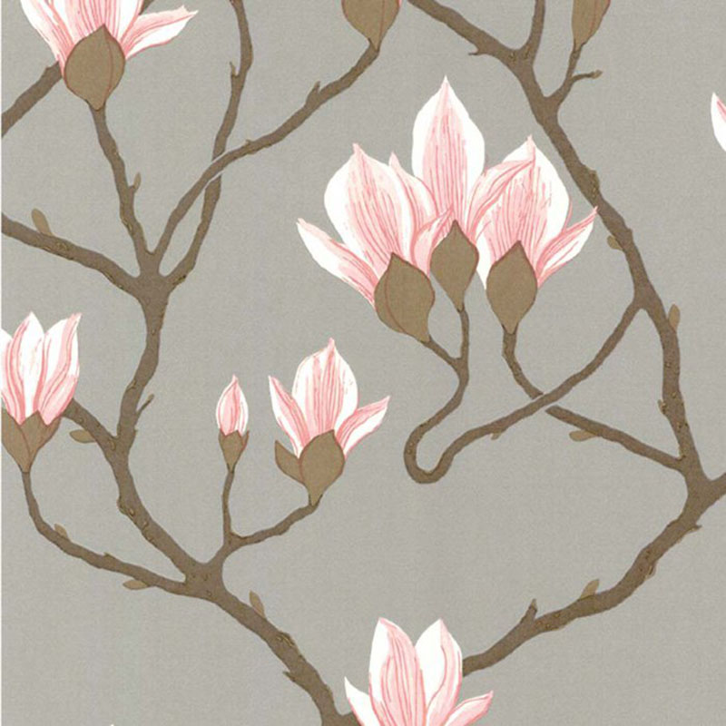 72/3010 - Cs Magnolia - Grey Lustre - Cole & Son Wallpaper - Cole Son Magnolia - HD Wallpaper 