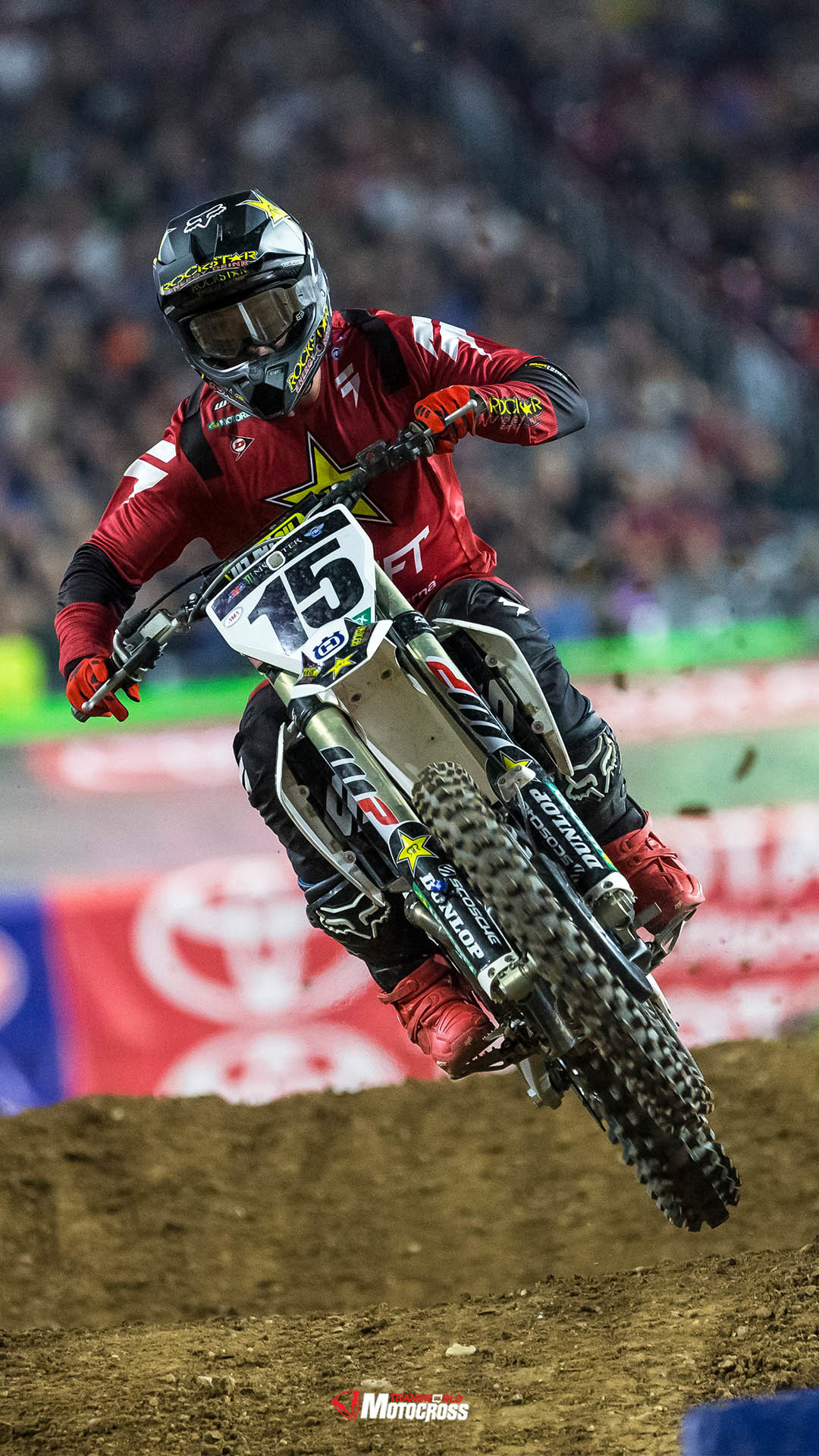 The 2018 Glendale Supercross Was Full Of Action, And - Motocross 2018 - HD Wallpaper 