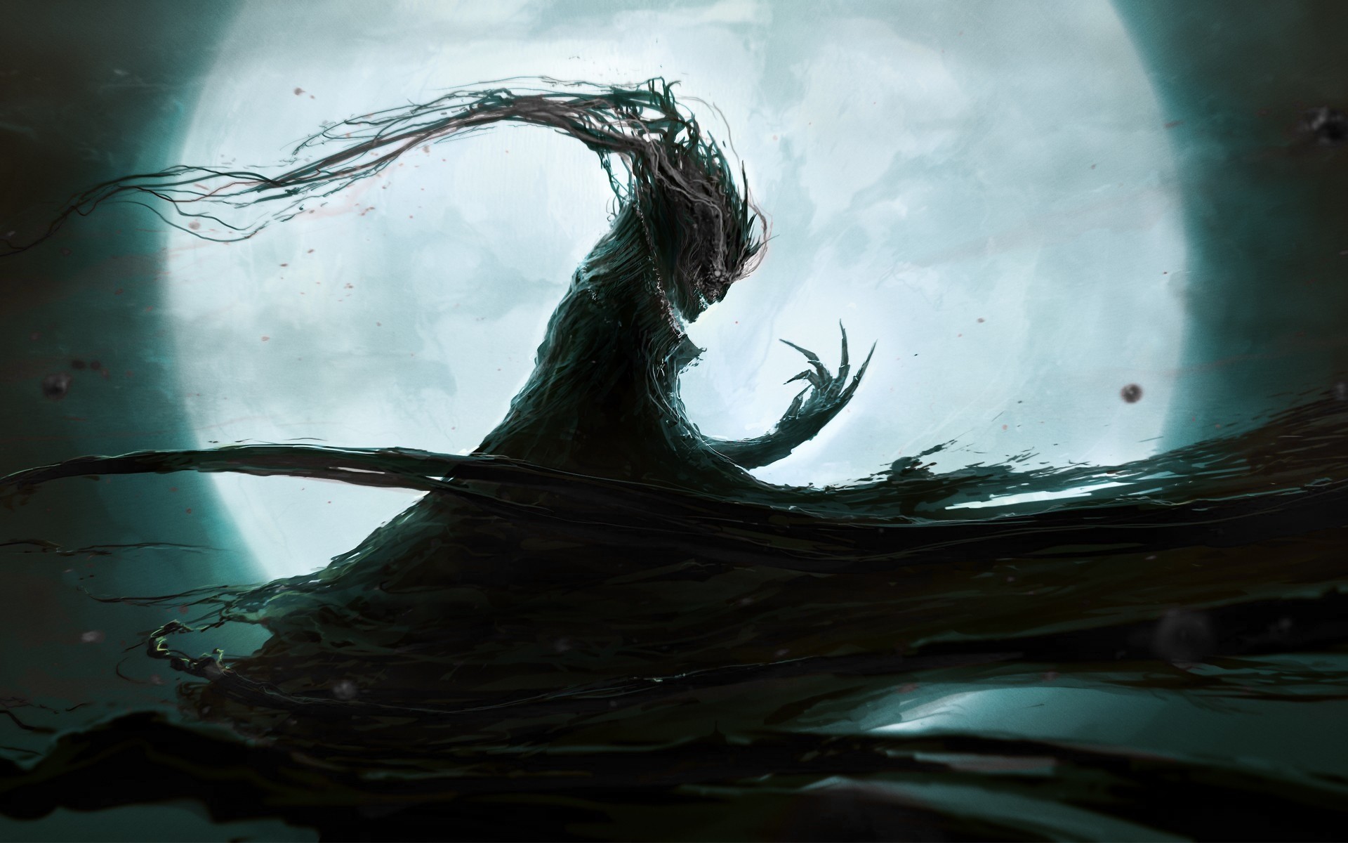 Dark Demon 1920x1200 Wallpaper Teahub Io
