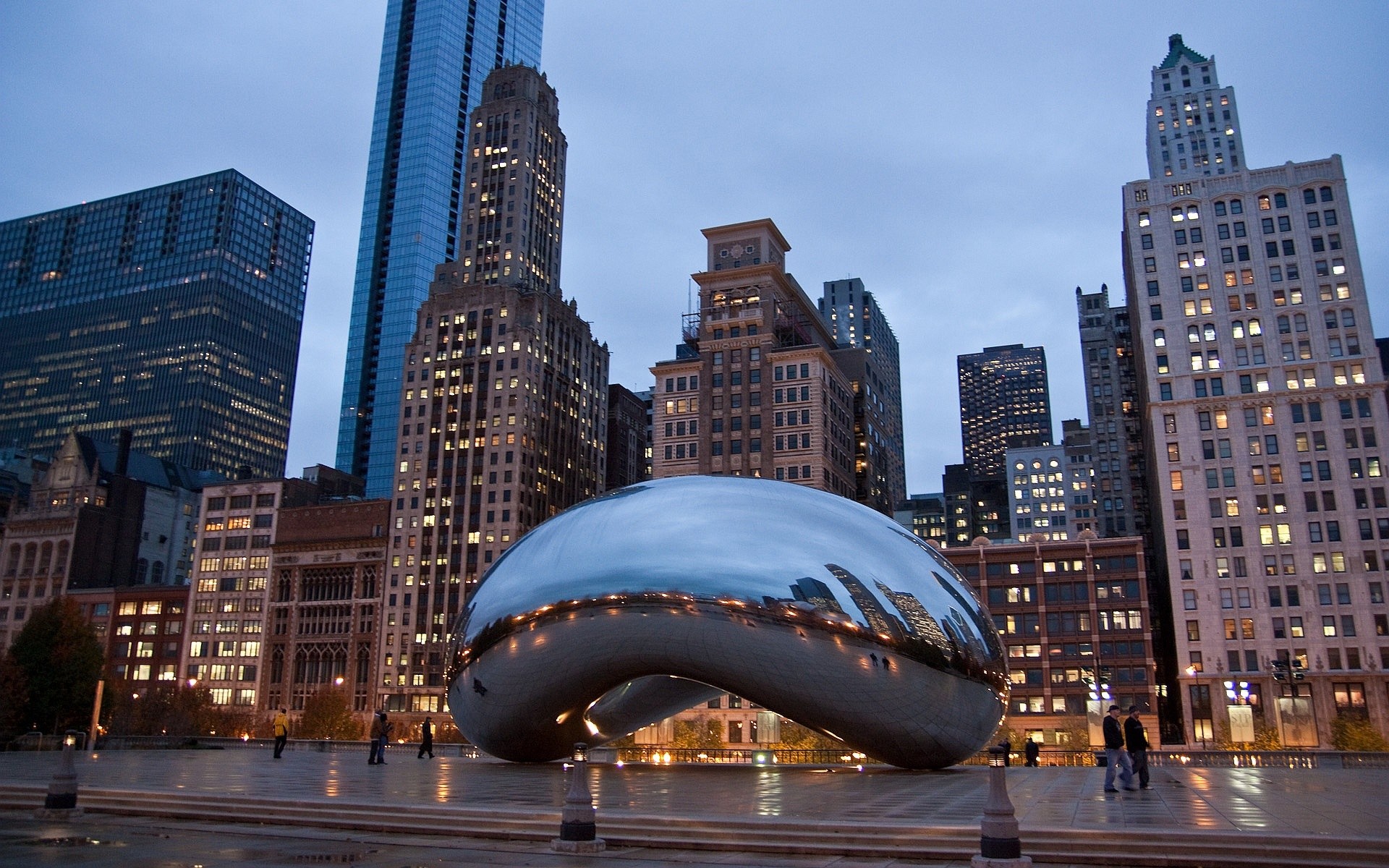 Chicago Wallpaper 1 Chicago Wallpaper 2 
 Data-src - Cloud Gate - HD Wallpaper 