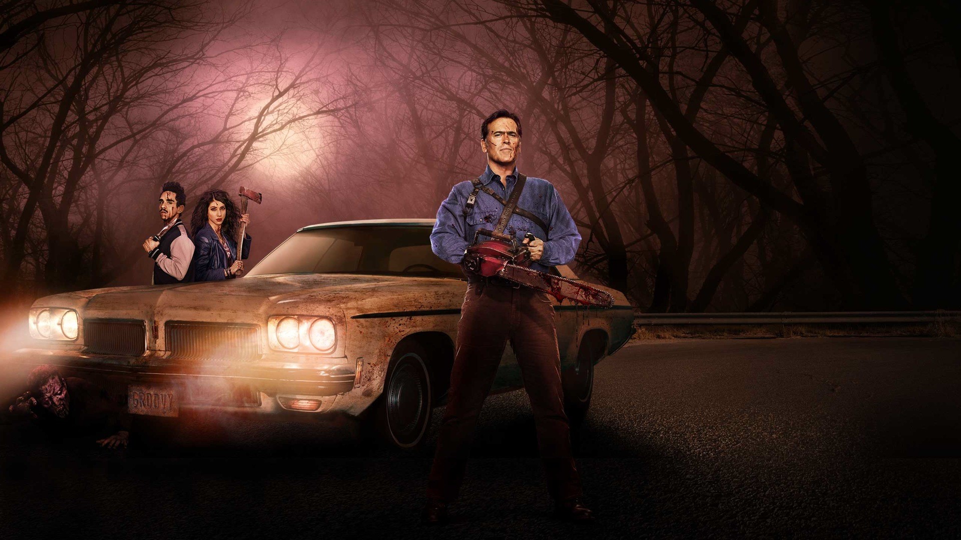 Ash Vs Evil Dead Pics 
 Data-src - Ash Vs Evil Dead Delta - HD Wallpaper 