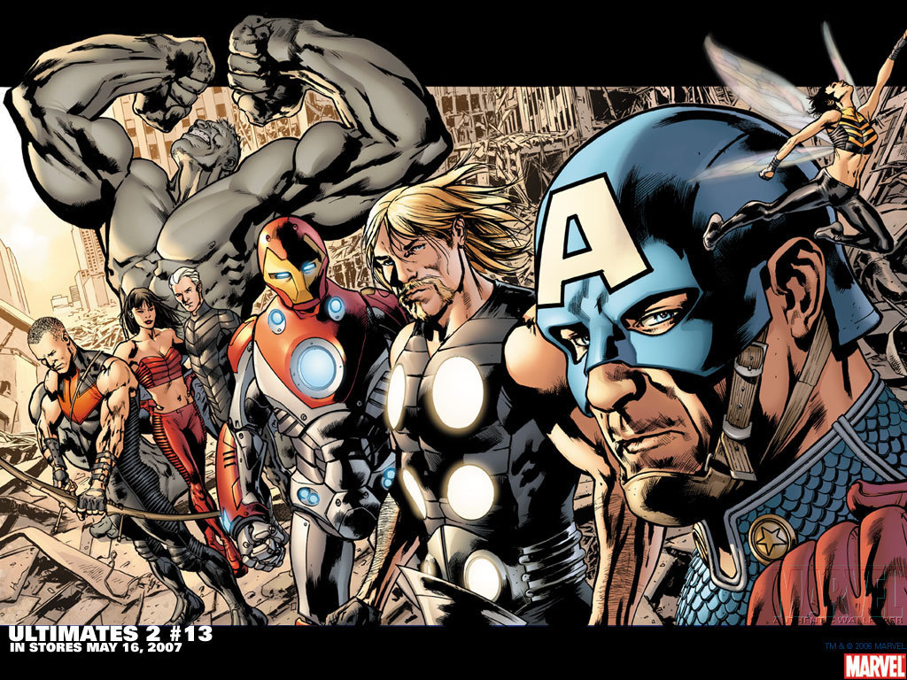 Awesome Marvel Backgrounds - Marvel Ultimates 2 - HD Wallpaper 