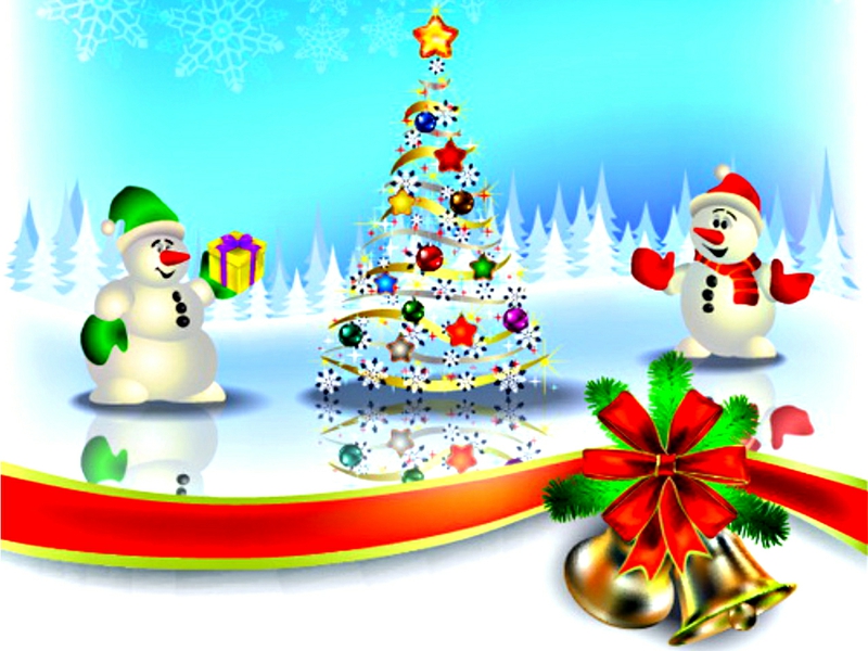 Merry Christmas Desktop Wallpaper - Merry Christmas 3d - HD Wallpaper 