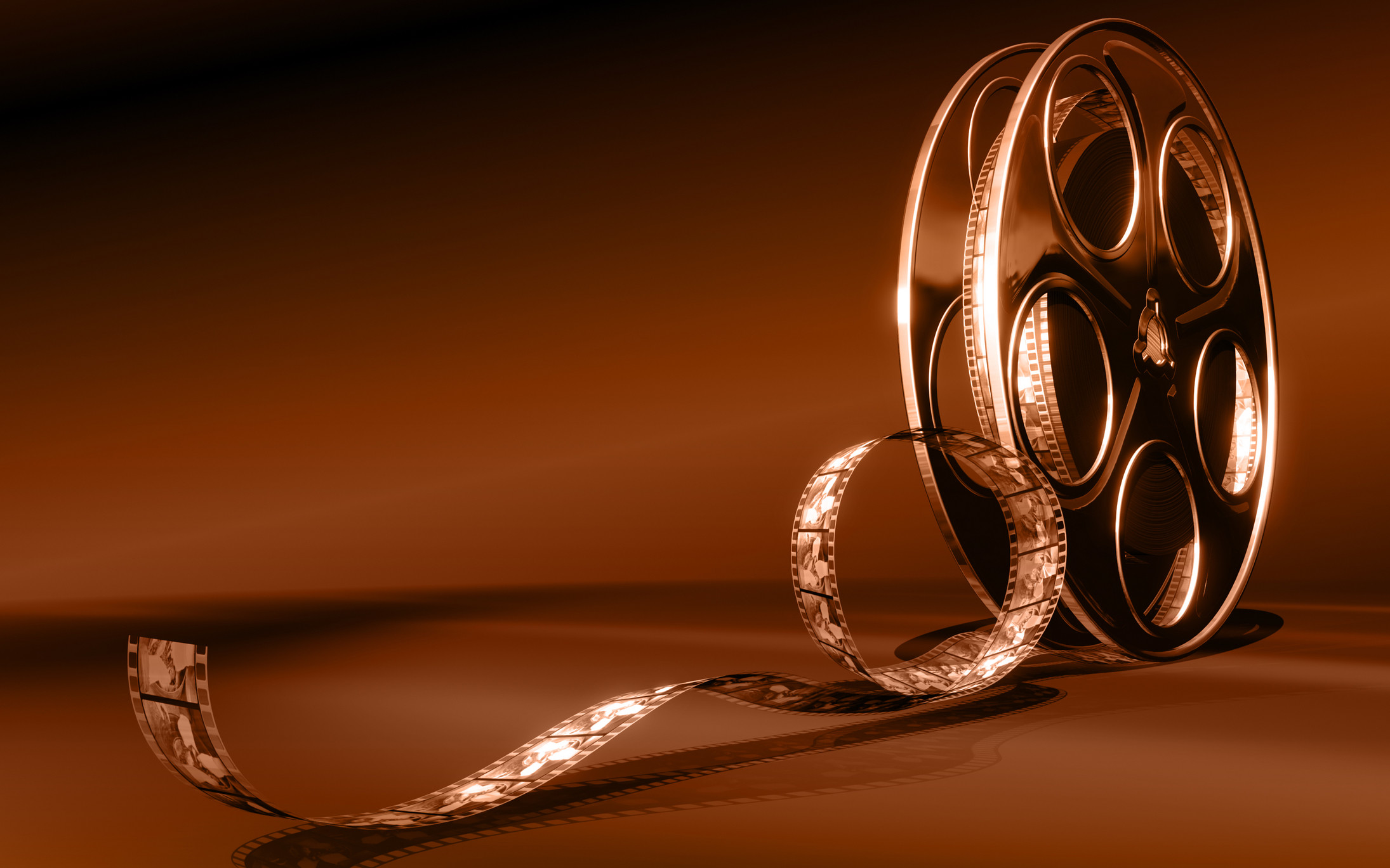 2190x1369, Movie Reel Wallpaper Border Kj Multimedia - Movie Reel Background - HD Wallpaper 