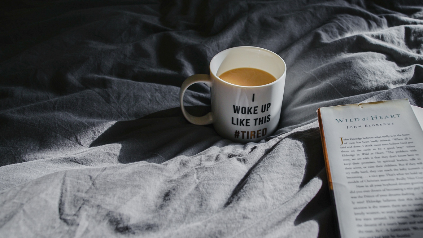 Wallpaper Mug, Coffee, Book, Morning - Coffee And A Book - HD Wallpaper 