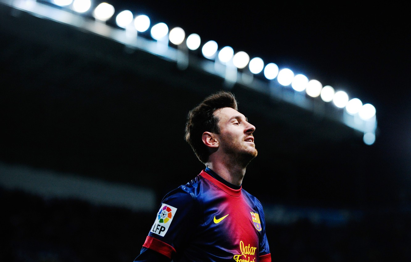 Photo Wallpaper Football, Club, Form, Player, Football, - Leo Messi - HD Wallpaper 