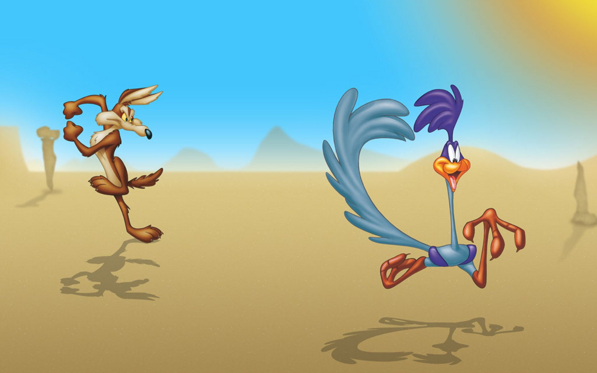 Wile Coyote E Beep Beep - HD Wallpaper 