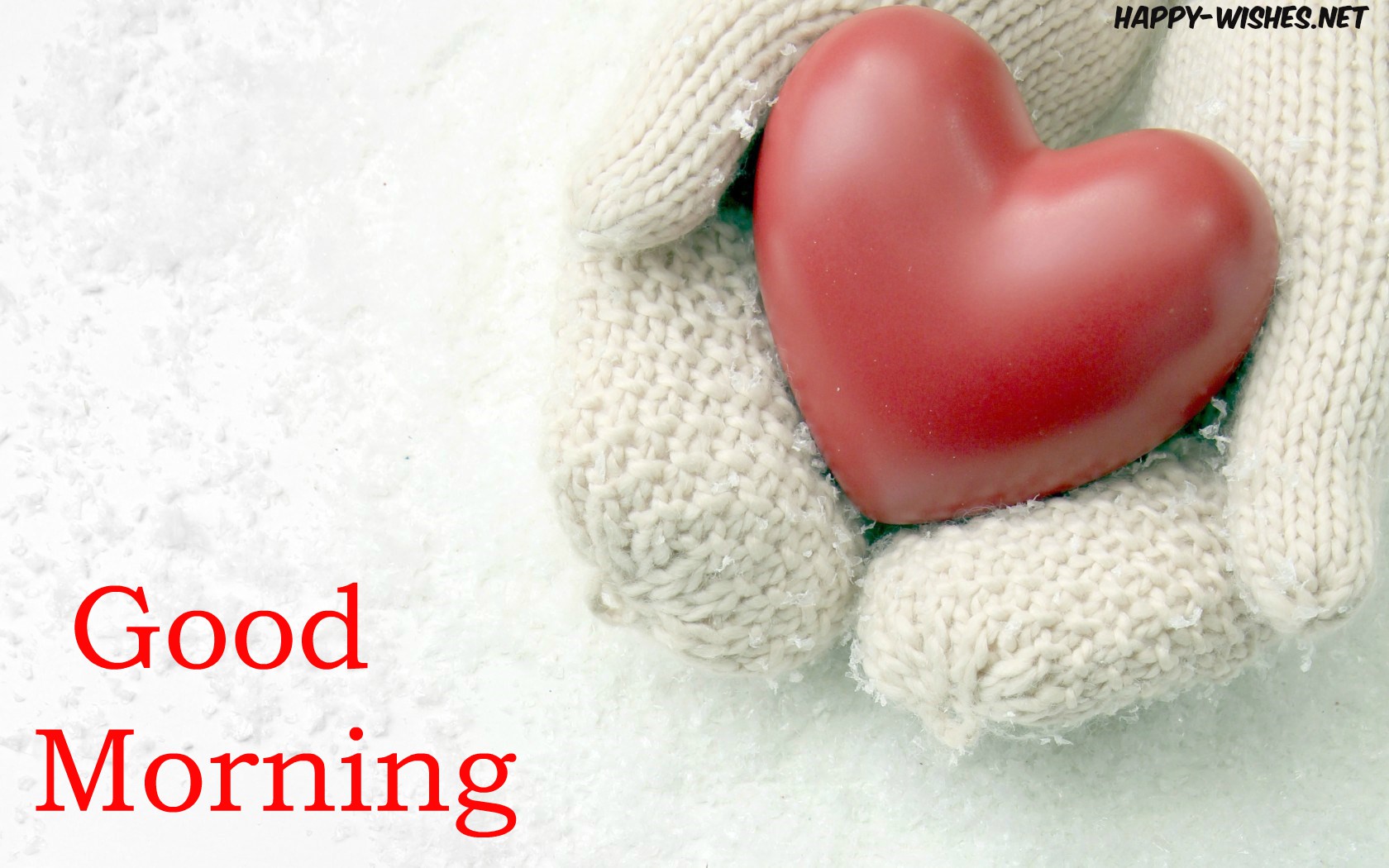 Cute Winter Love Good Morning Images - Cute Good Morning Love - HD Wallpaper 