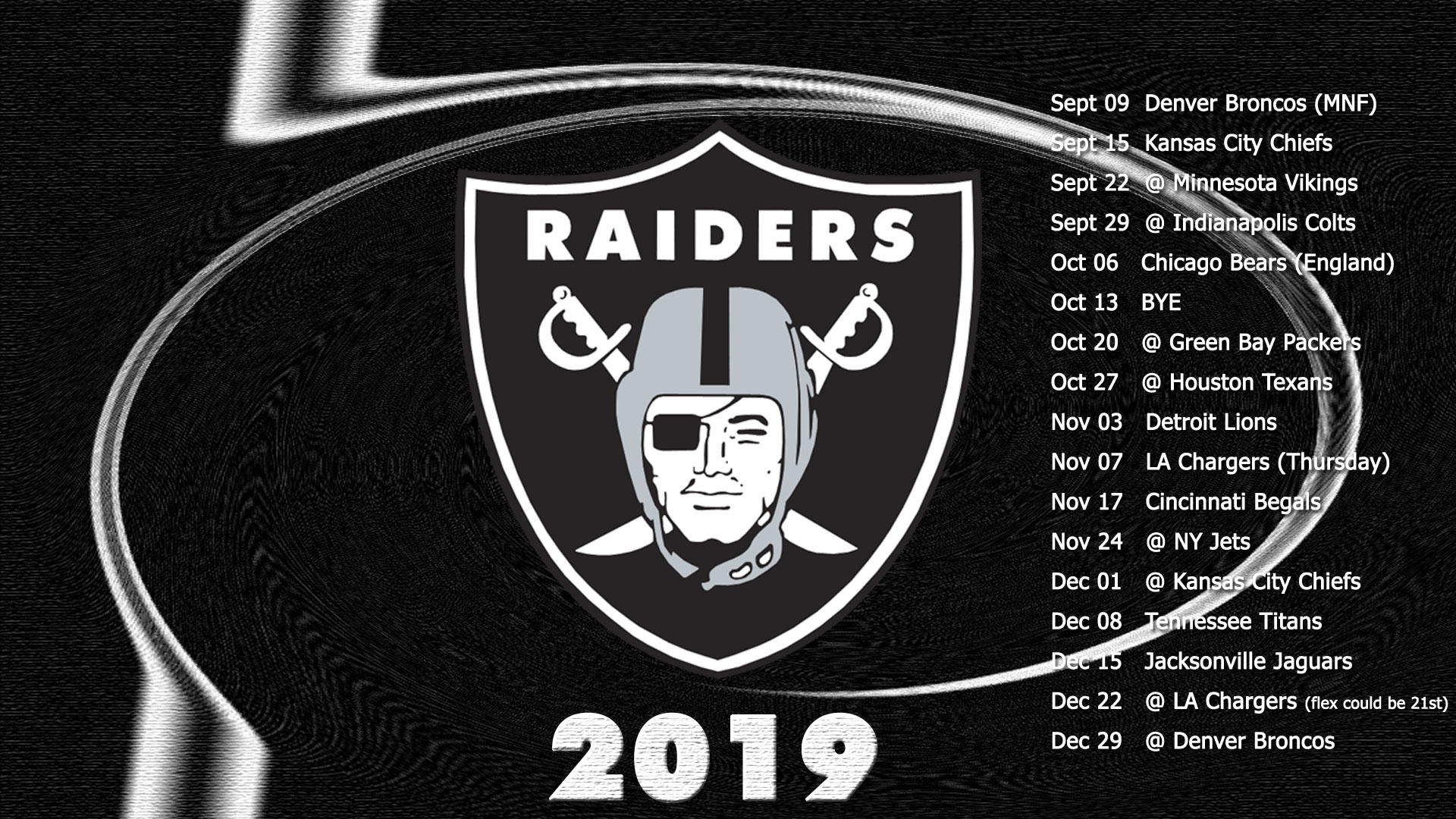 Oakland Raiders Logo - HD Wallpaper 