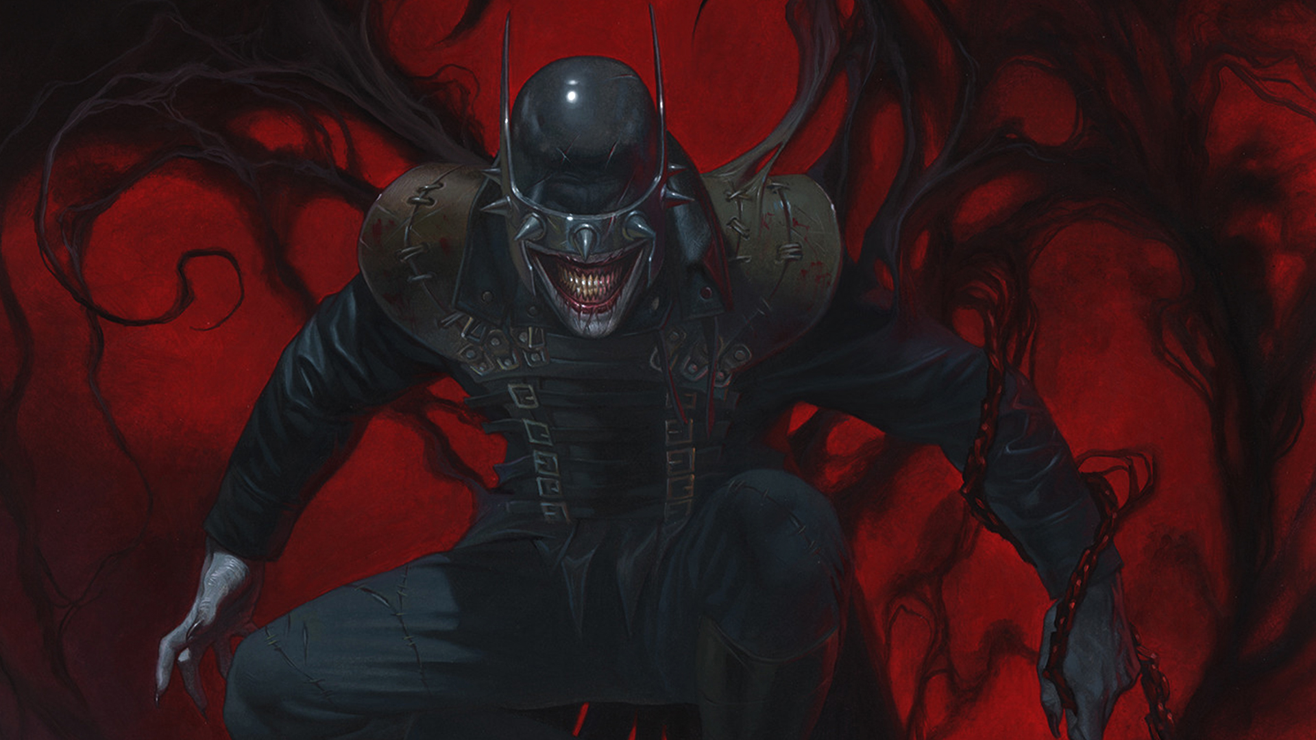 Batman Who Laughs Background - HD Wallpaper 