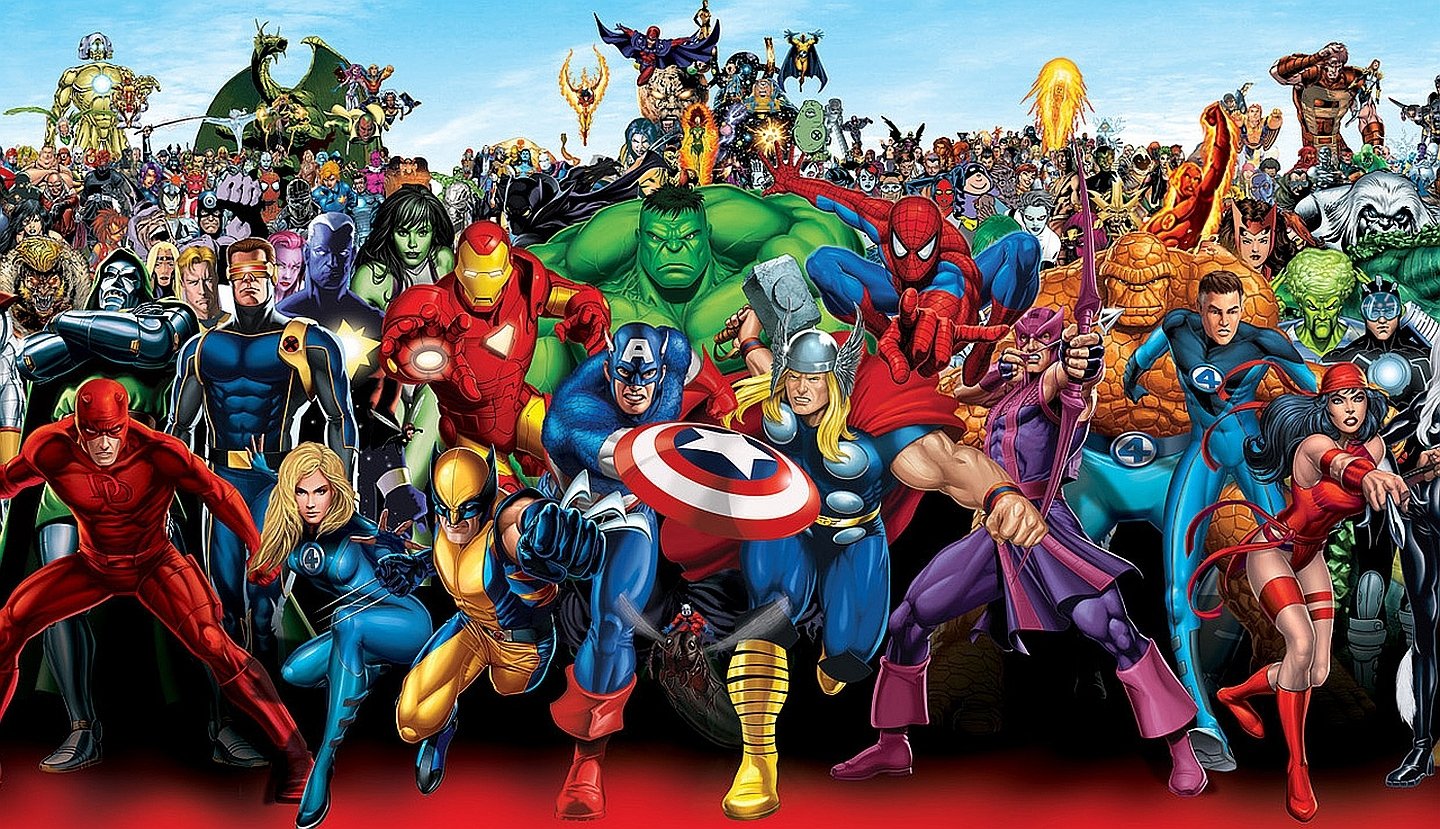 Marvel Characters - HD Wallpaper 
