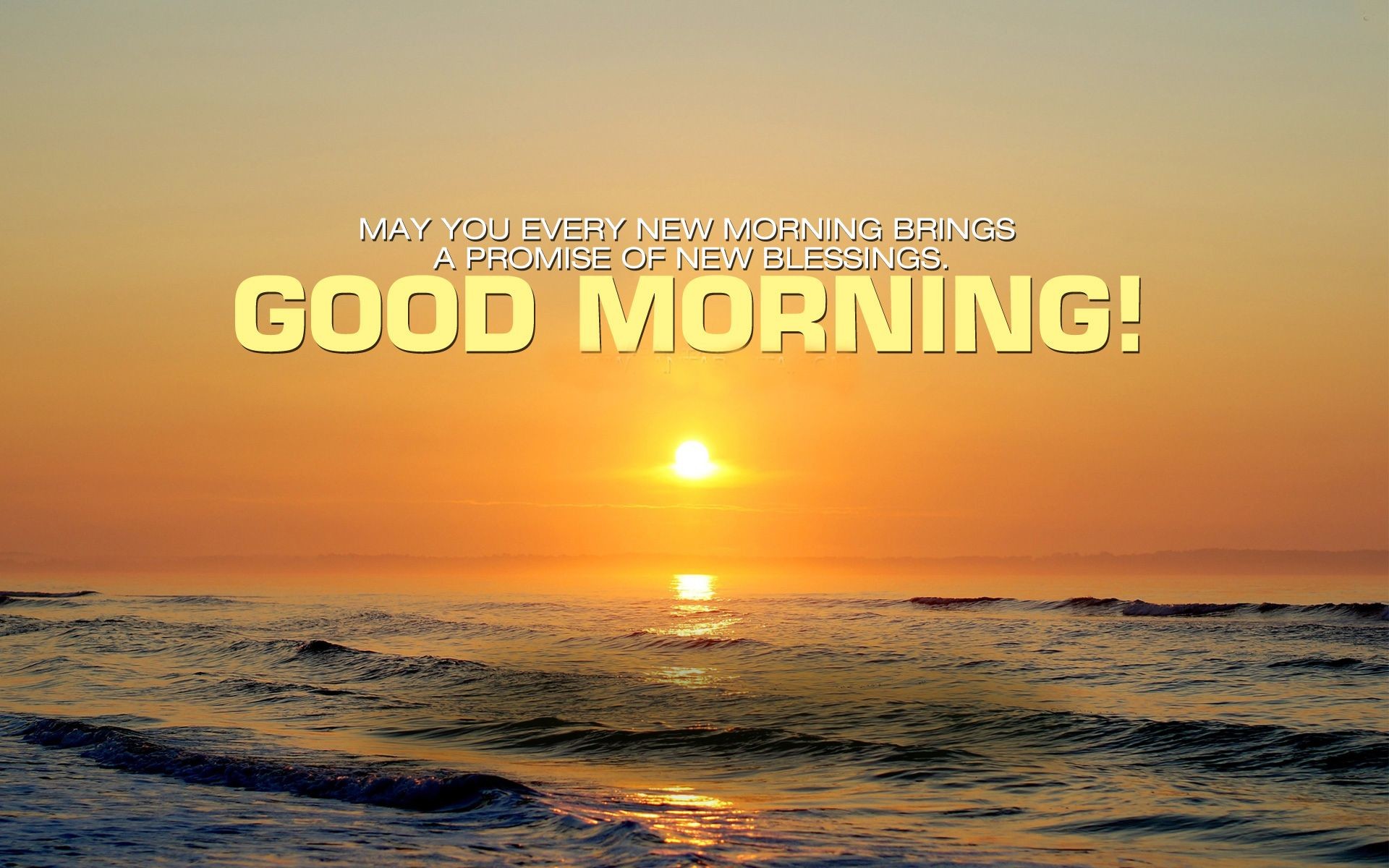 Good Morning Wishes Hd Wallpaper Good Morning Wishes - Good Morning Quotes With Sunrise - HD Wallpaper 