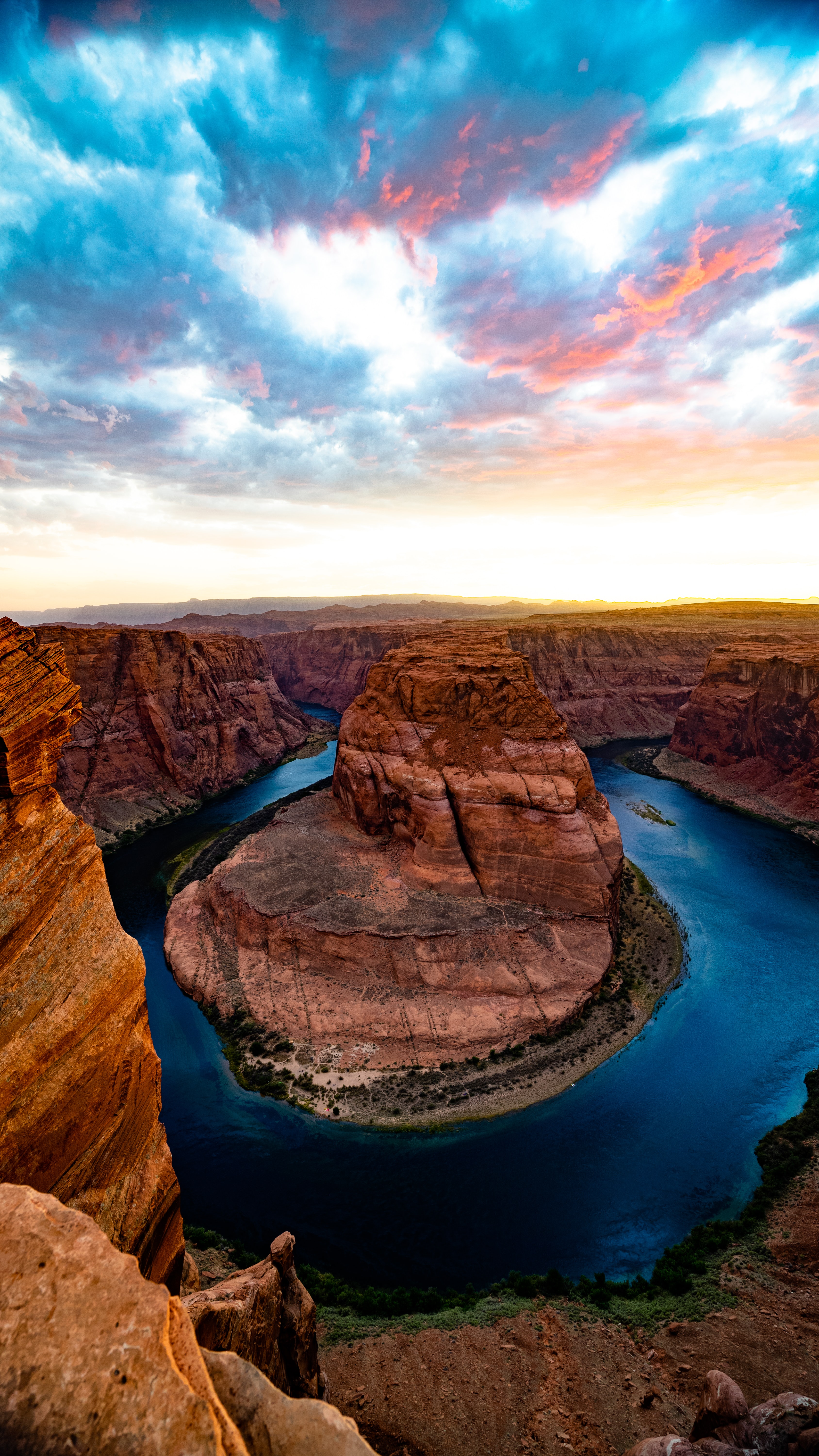 Horseshoe Bend - HD Wallpaper 