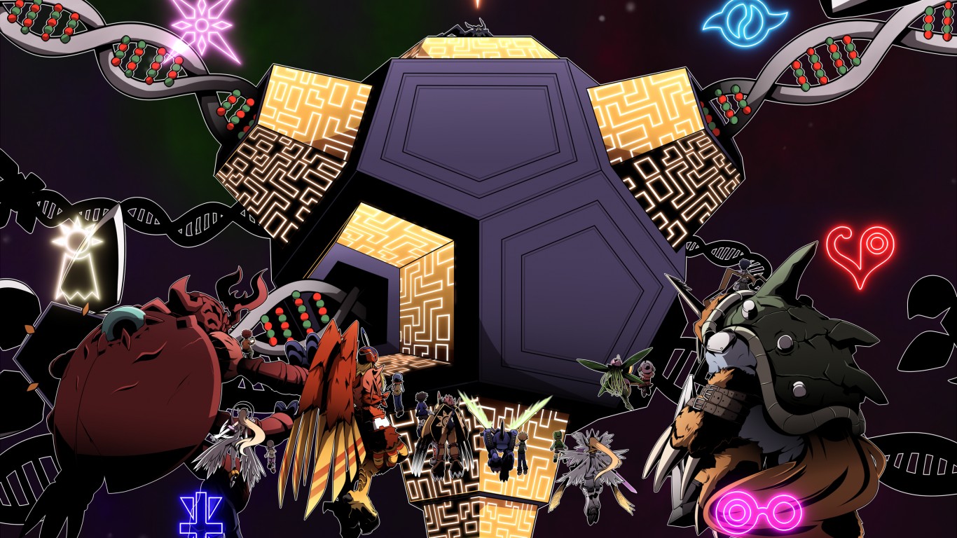 Digimon Wallpaper Computers - Digimon Cyber Sleuth Hacker's Memory Apocalymon - HD Wallpaper 