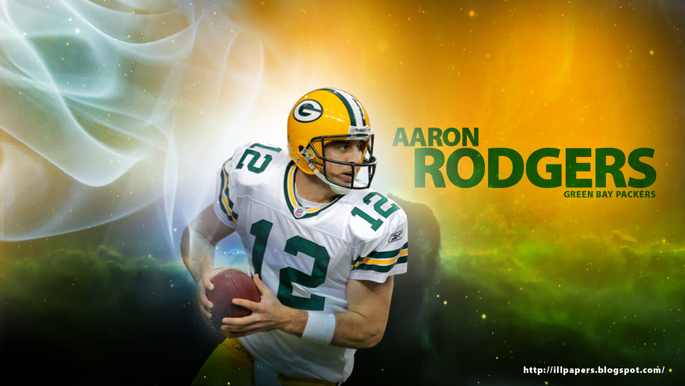 Green Bay Packers Wallpaper Aaron Rodgers - HD Wallpaper 