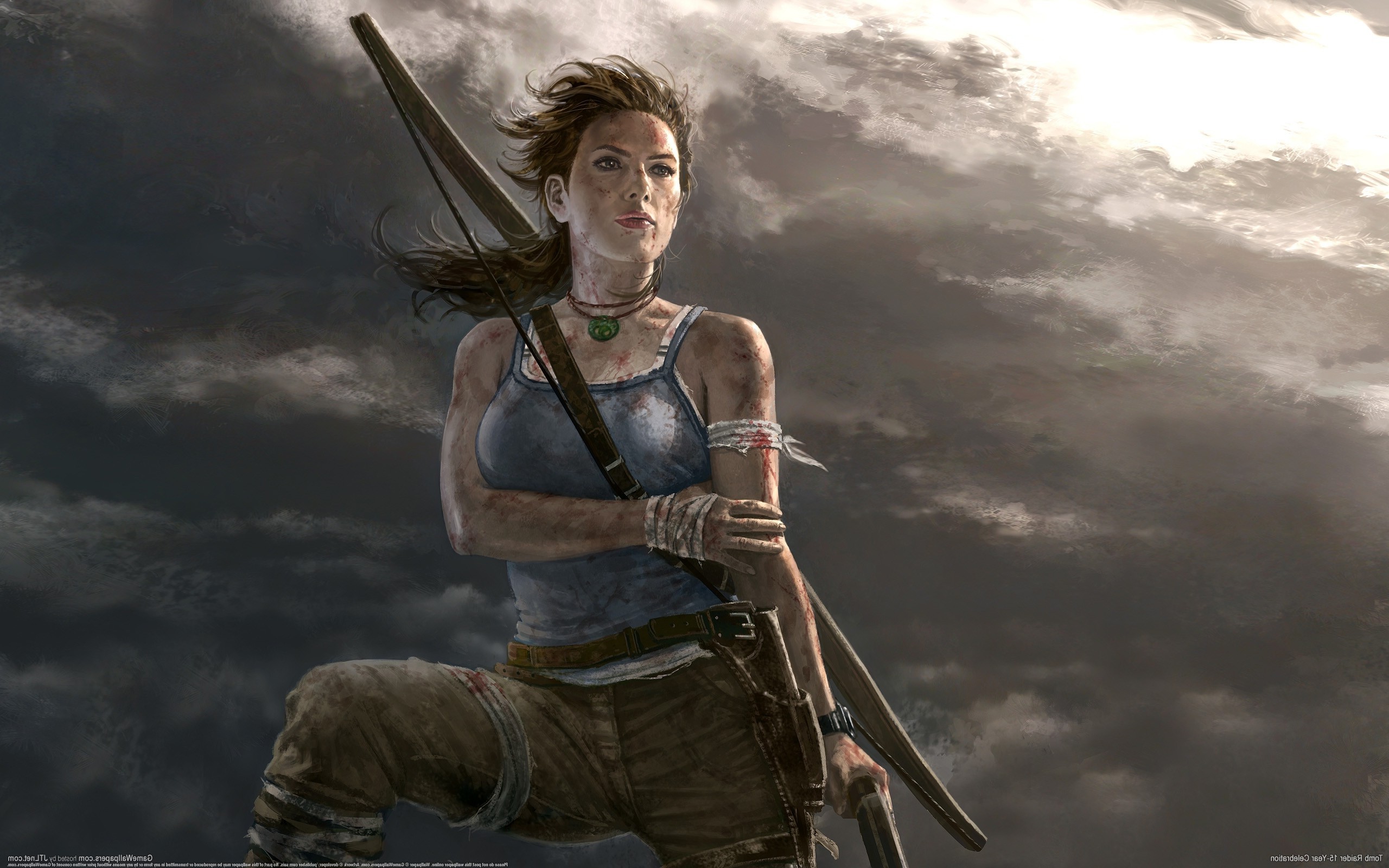 Game Lara Croft Tomb Raider - HD Wallpaper 