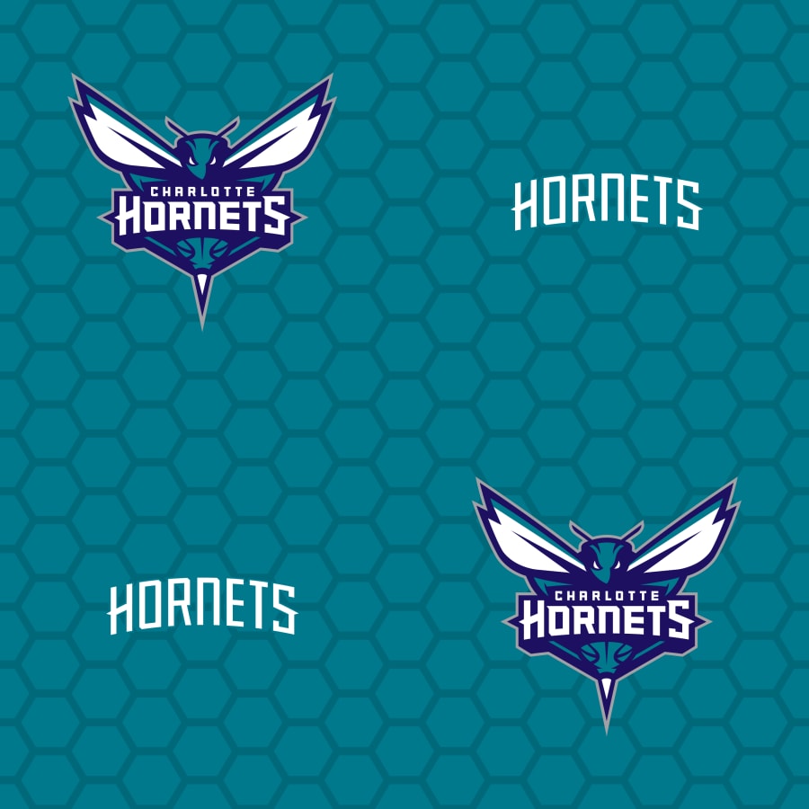 Charlotte Hornets Pattern - HD Wallpaper 