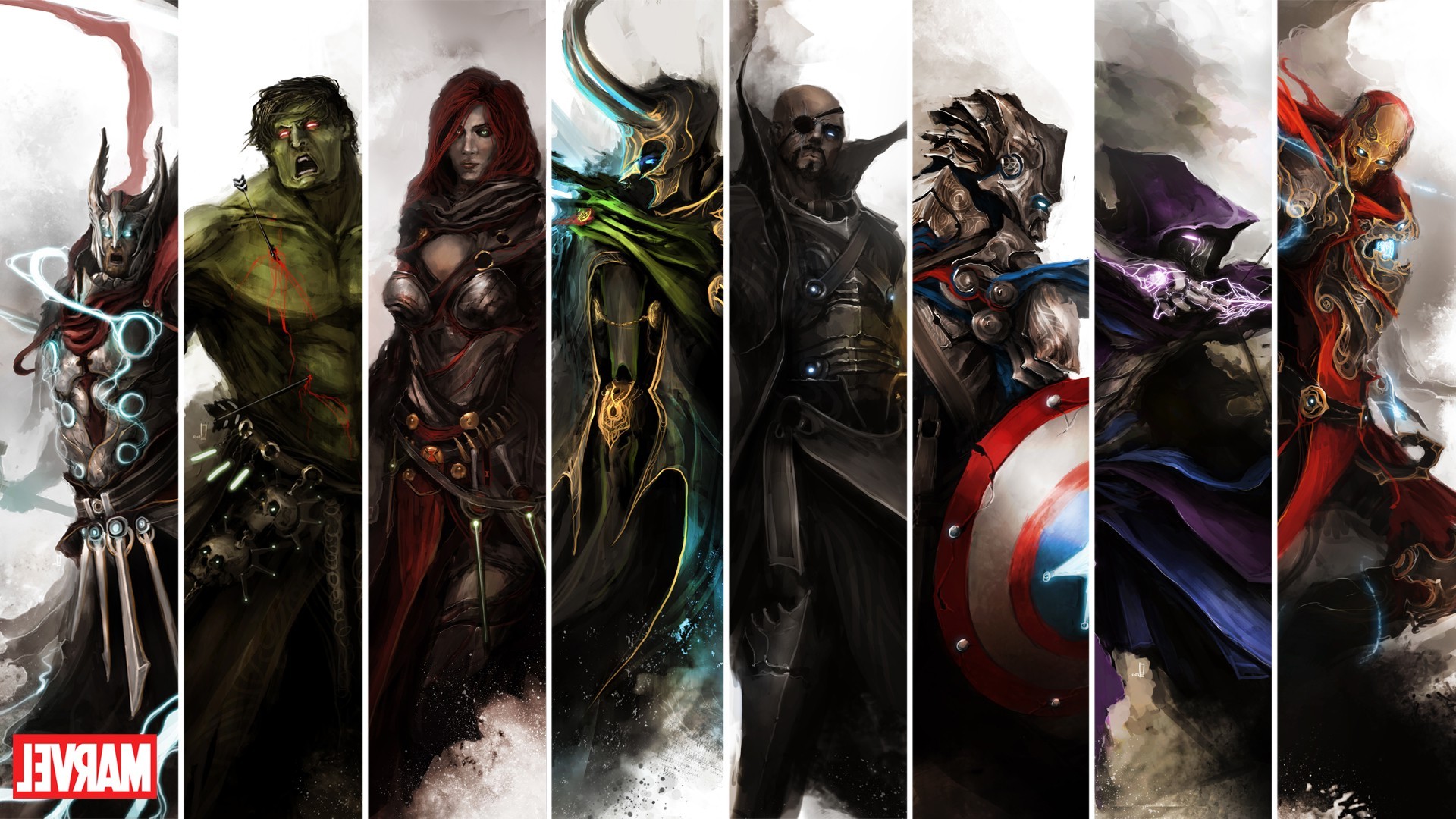 Marvel Medieval - HD Wallpaper 