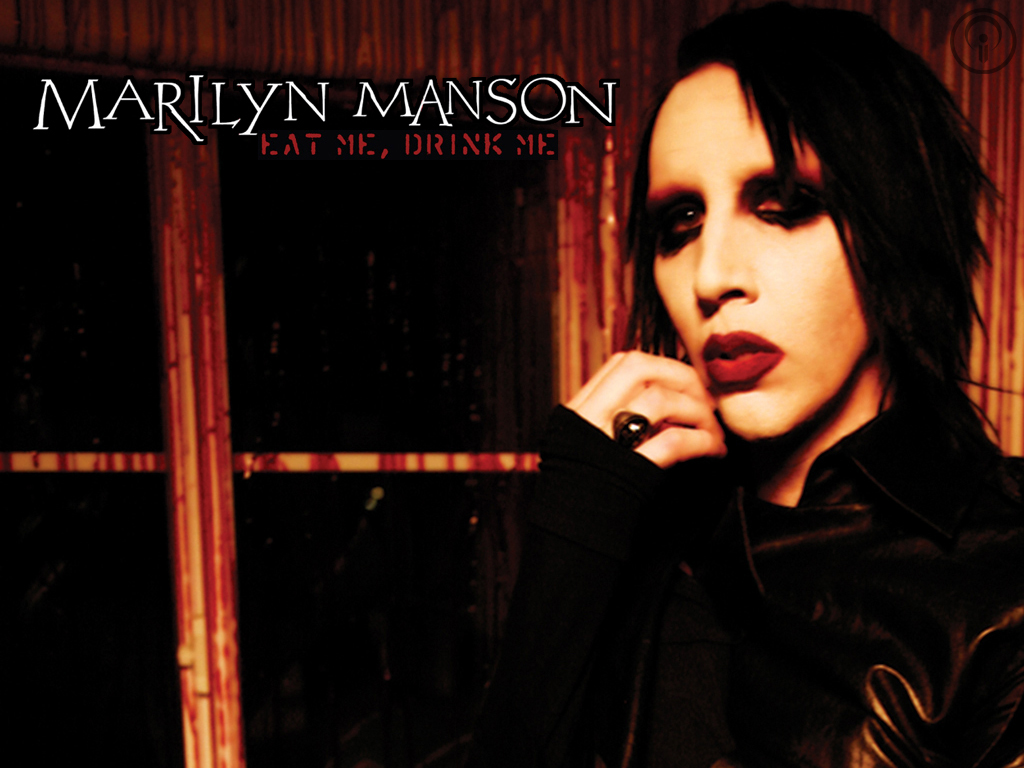 Marilyn Manson - Marilyn Manson Eat Me Drink Me Album Cover - HD Wallpaper 