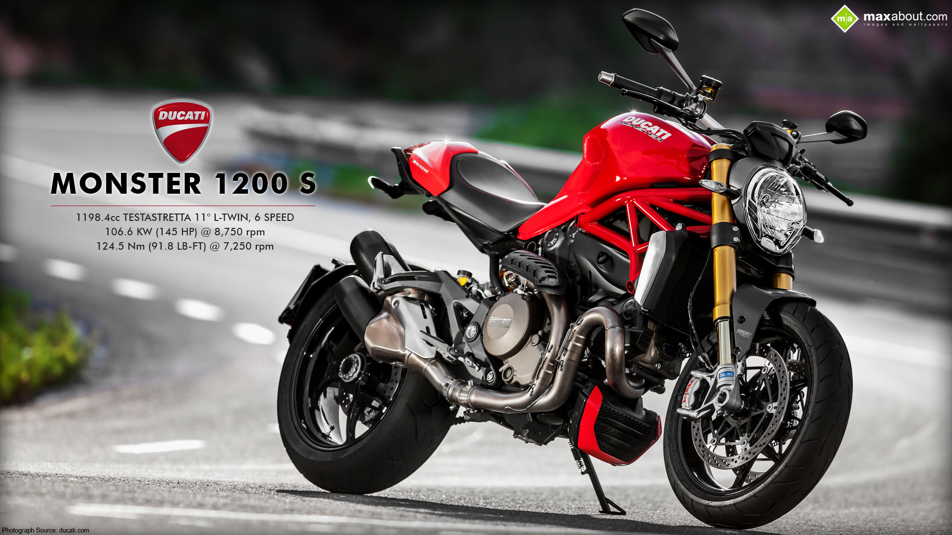 Ducati Monster 1200s Wallpaper - 2019 Ducati Monster 1200 R - HD Wallpaper 