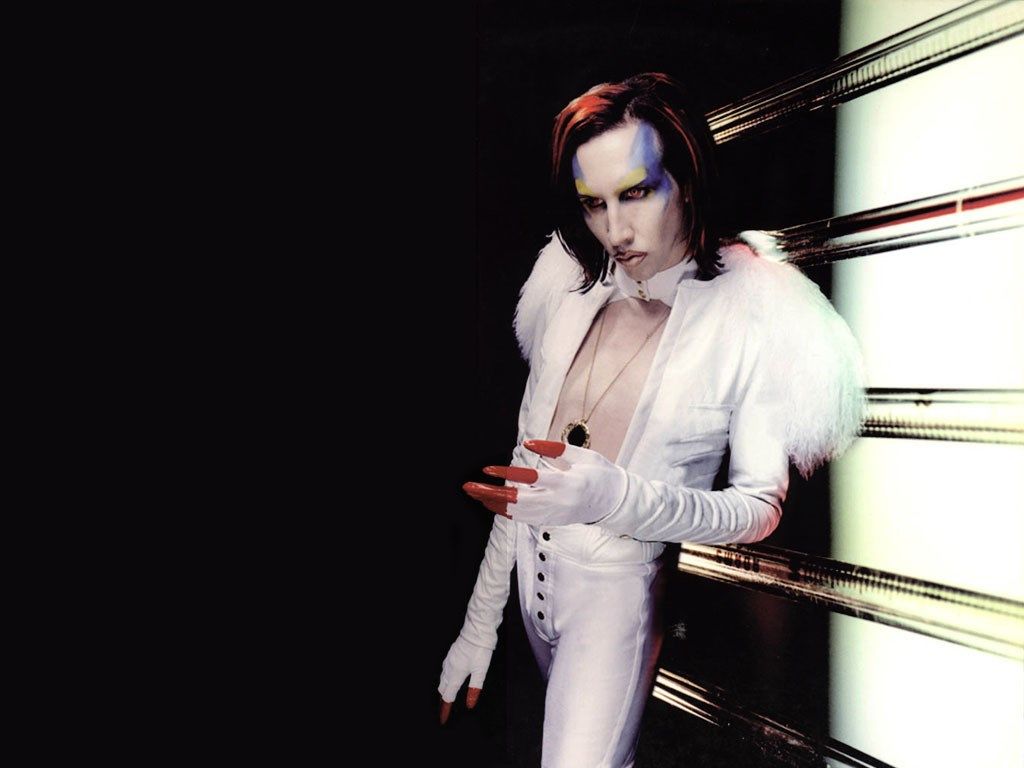 Marilyn Manson Mechanical Animals Signed - HD Wallpaper 