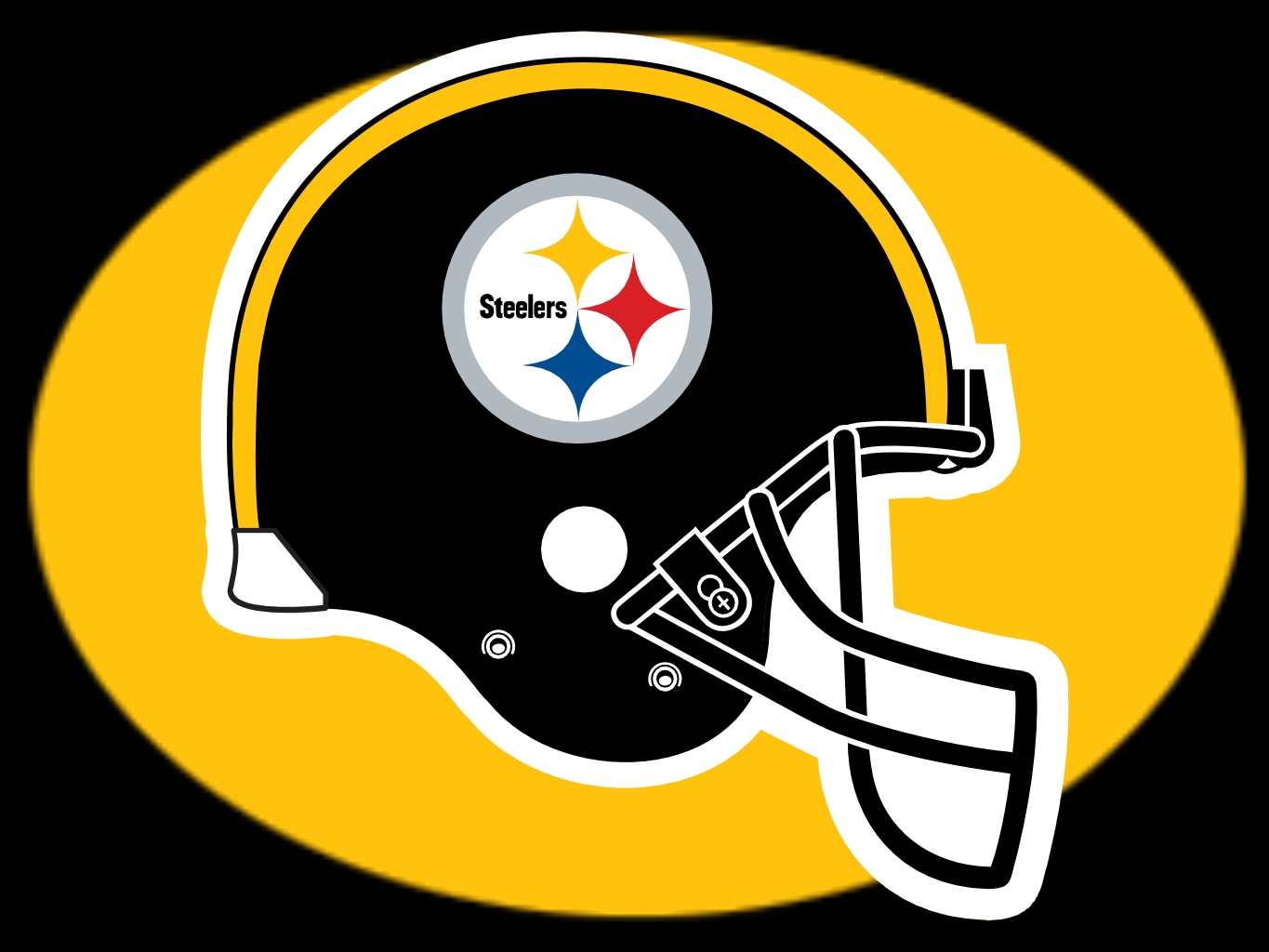 Pittsburgh Steelers Clip Art - Pittsburgh Steelers Helmet Png - HD Wallpaper 