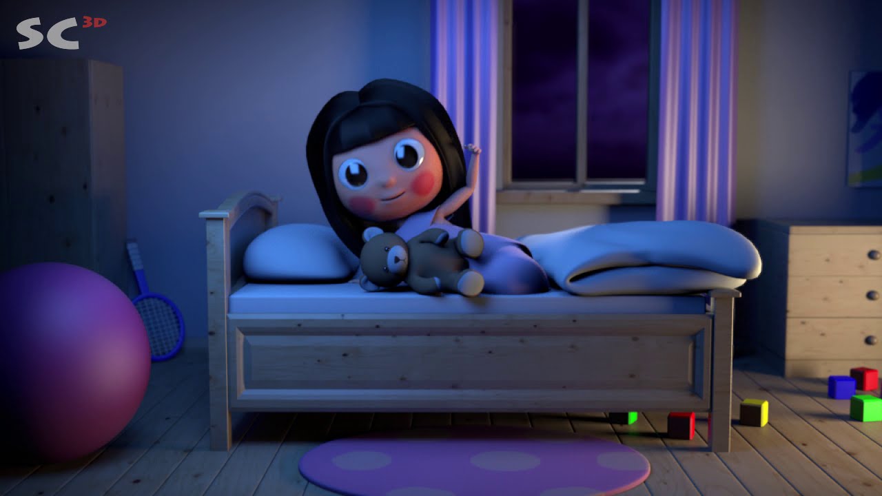 Good Night Images With Cartoon - HD Wallpaper 