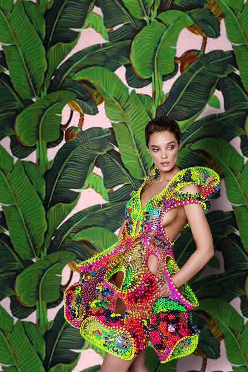 Foglie Di Banano Carta Da Parati - HD Wallpaper 