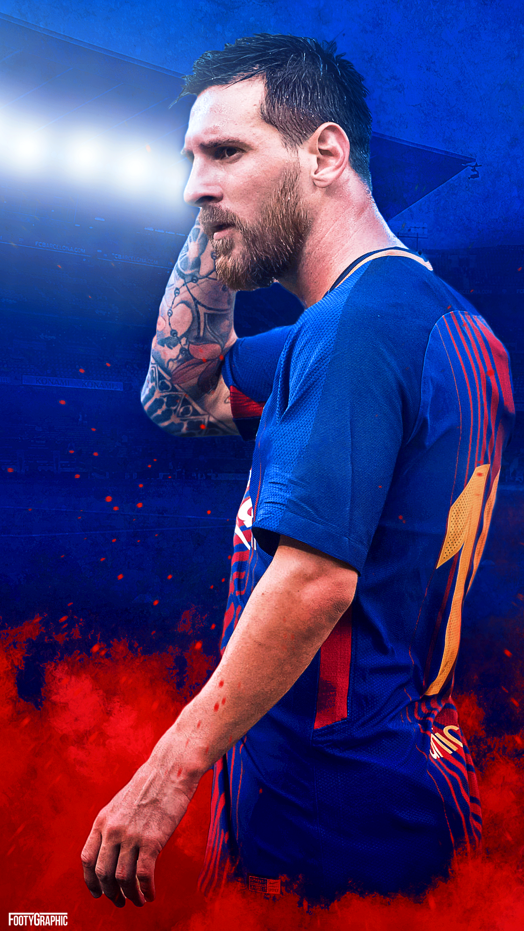 Lionel Messi 2017 18 - HD Wallpaper 