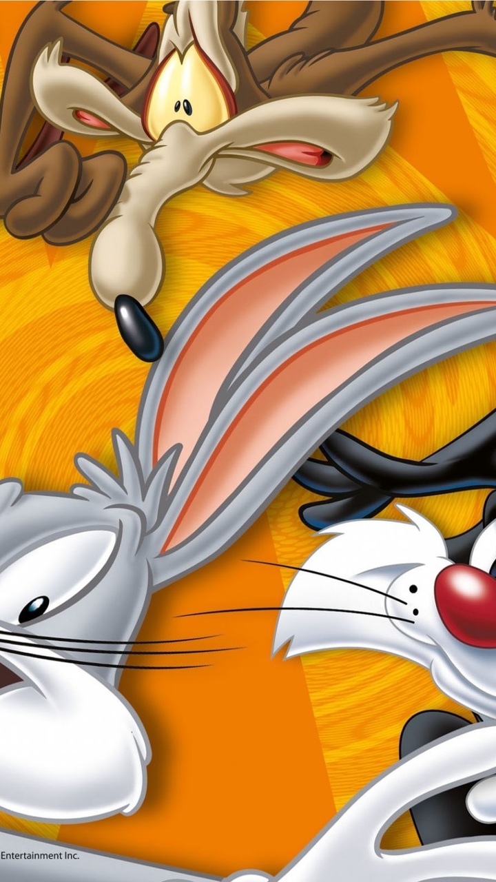 Tweety, The Cat Sylvester, Daffy Duck, Bugs Bunny, - Looney Tunes -  720x1280 Wallpaper 