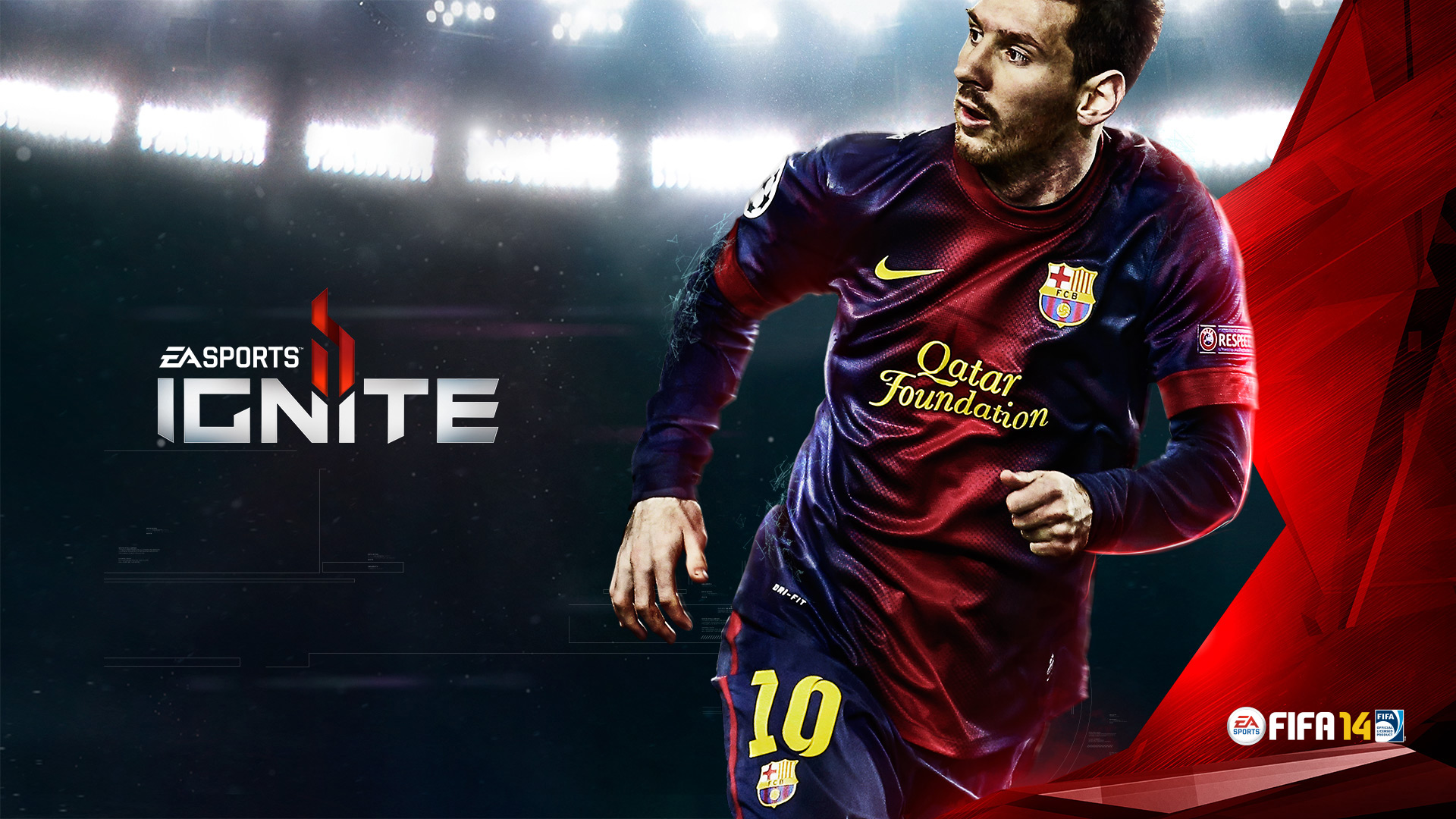 Lionel Messi Wallpaper Hd 2014 - HD Wallpaper 