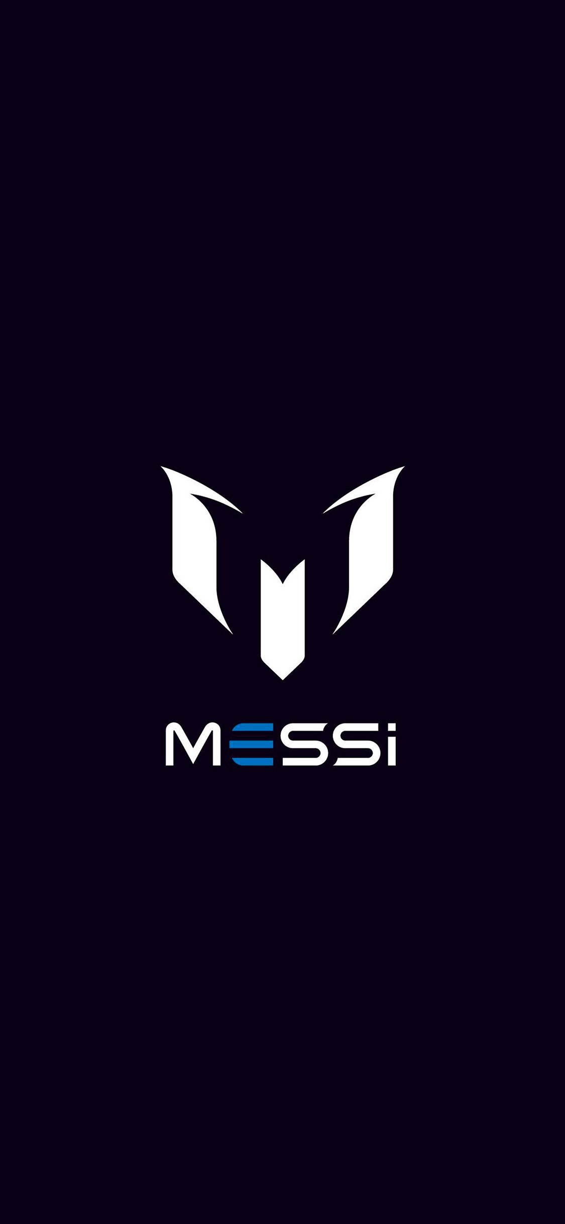 Com Apple Iphone Wallpaper Aq07 Messi Logo Art Minimal - Messi Logo Wallpaper Iphone - HD Wallpaper 