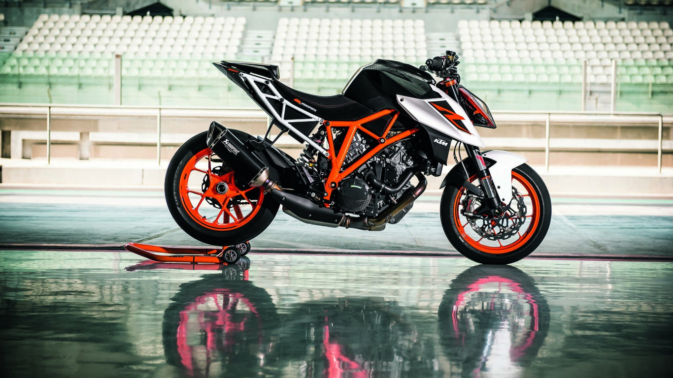 Superbike, Ktm 1290 Super Duke R, Reflections, Wallpaper - Superduke R 1290 2017 - HD Wallpaper 