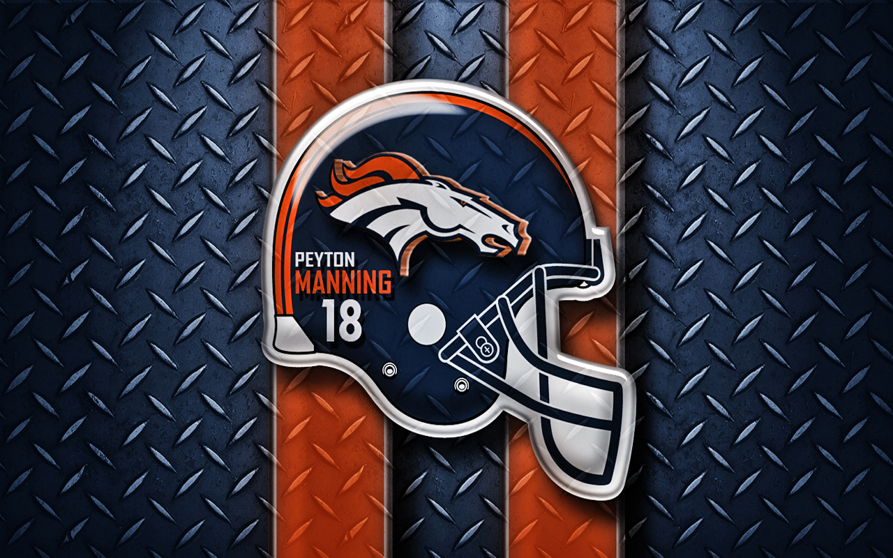 Denver Broncos Wallpaper Nfl Ipad Wallpapers - Denver Broncos Helmet Logo - HD Wallpaper 