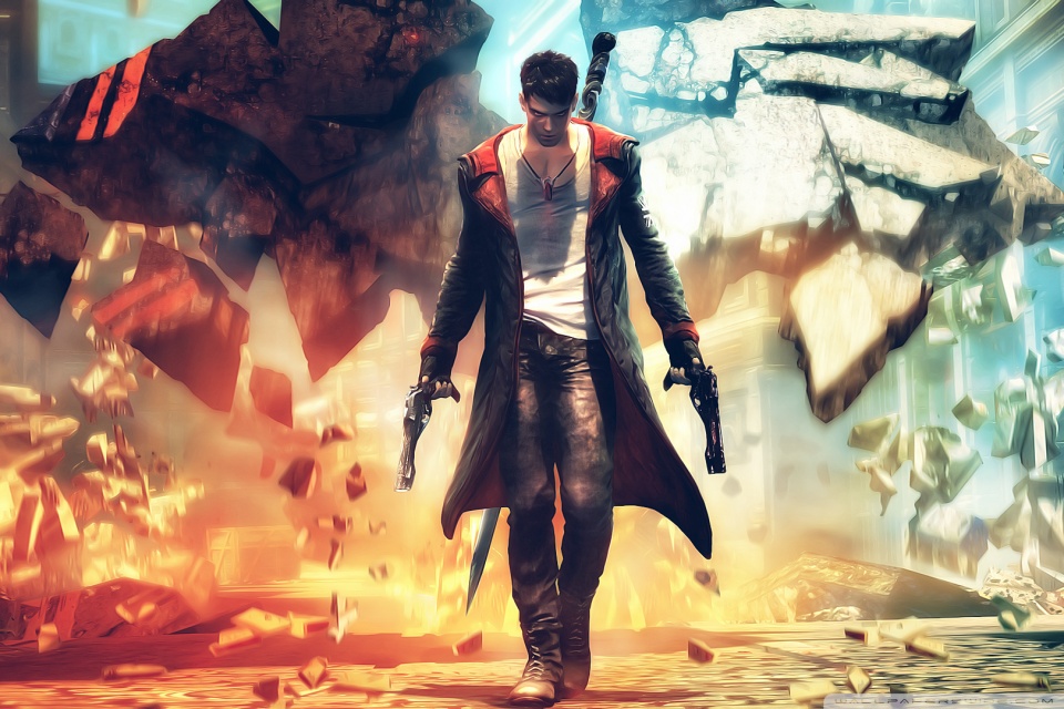 Hd Devil May Cry - HD Wallpaper 