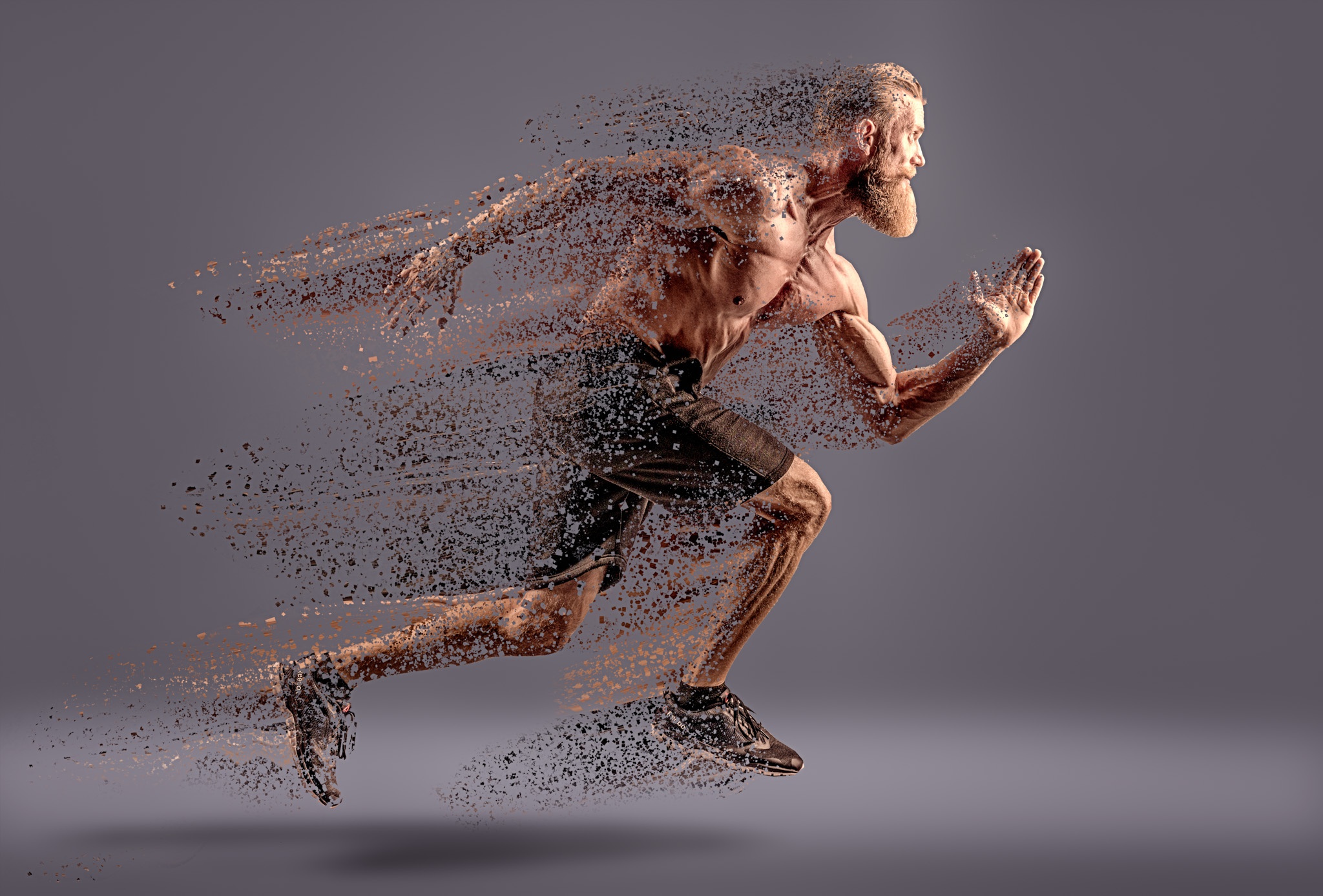 Man Running Wallpaper Hd - HD Wallpaper 