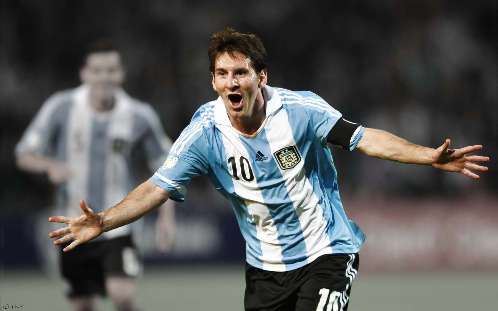 Wallpaper Messi In Argentina Jersey Messi Jersey Wallpaper Lionel