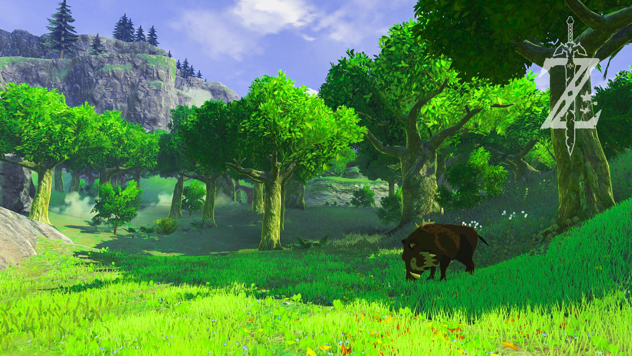 Bilde7 - Breath Of The Wild Boar - HD Wallpaper 
