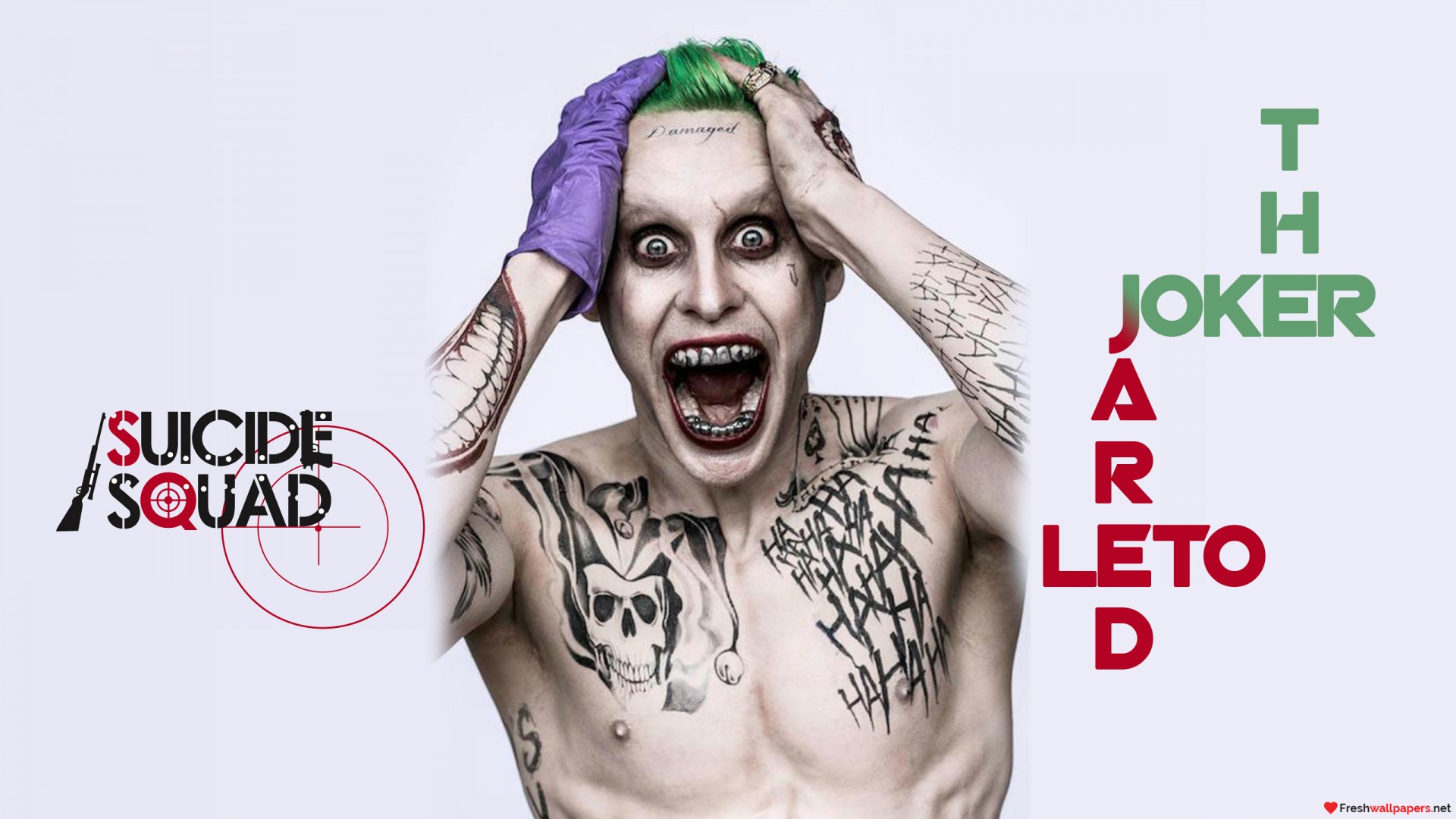 Suicide Squad Joker Wallpaper For Pc - HD Wallpaper 