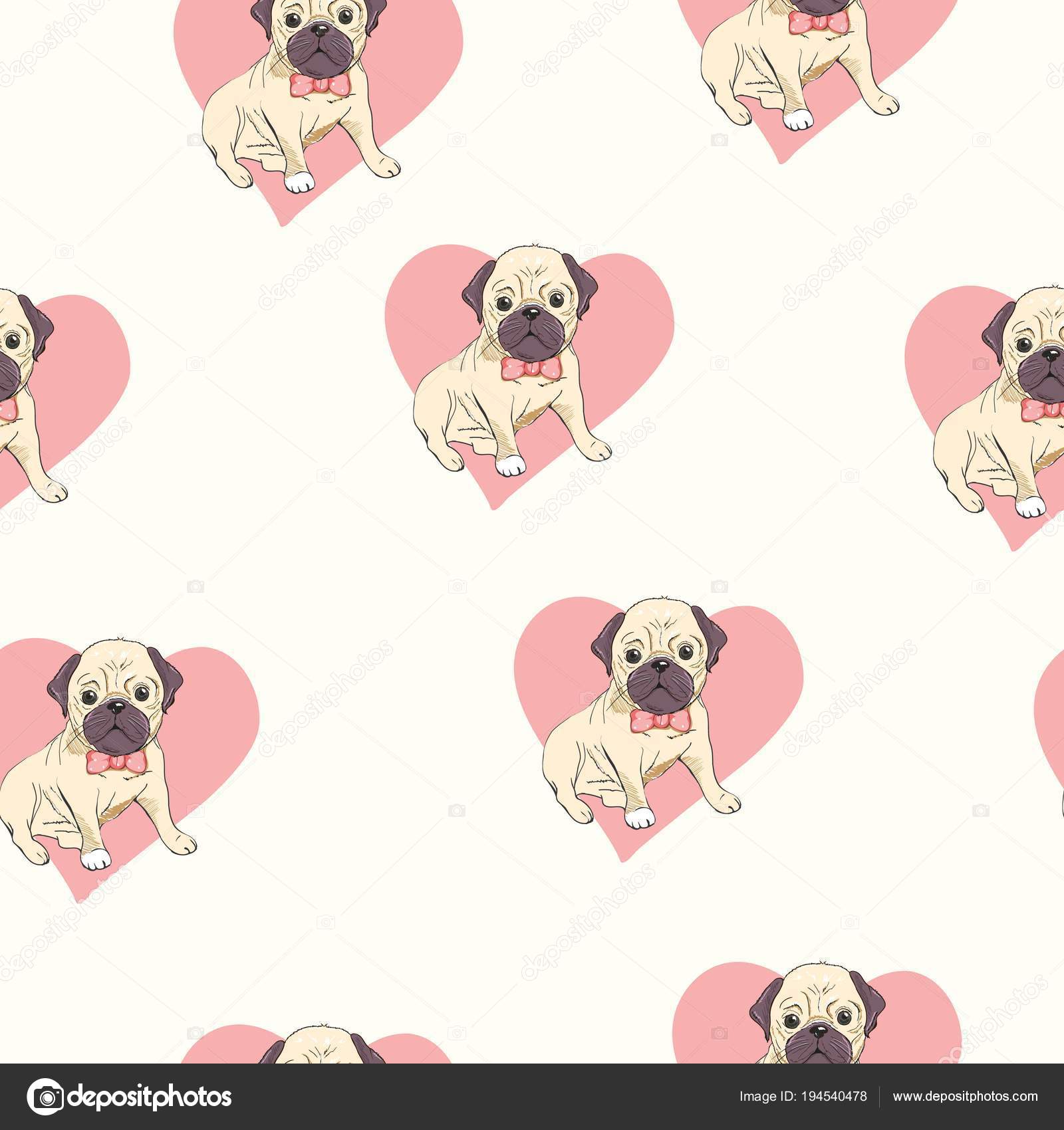 Puppies Cute Wallpaper Cartoon - HD Wallpaper 