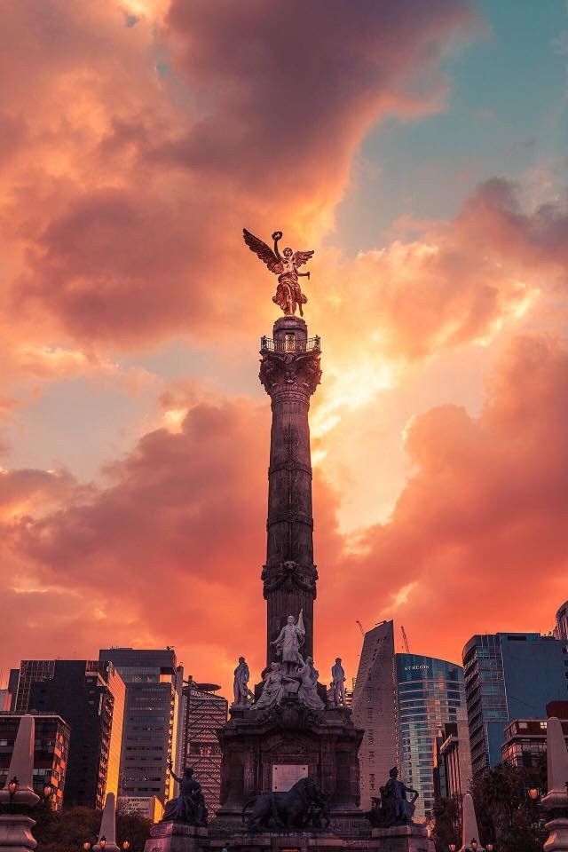 El Ángel De La Independencia - HD Wallpaper 