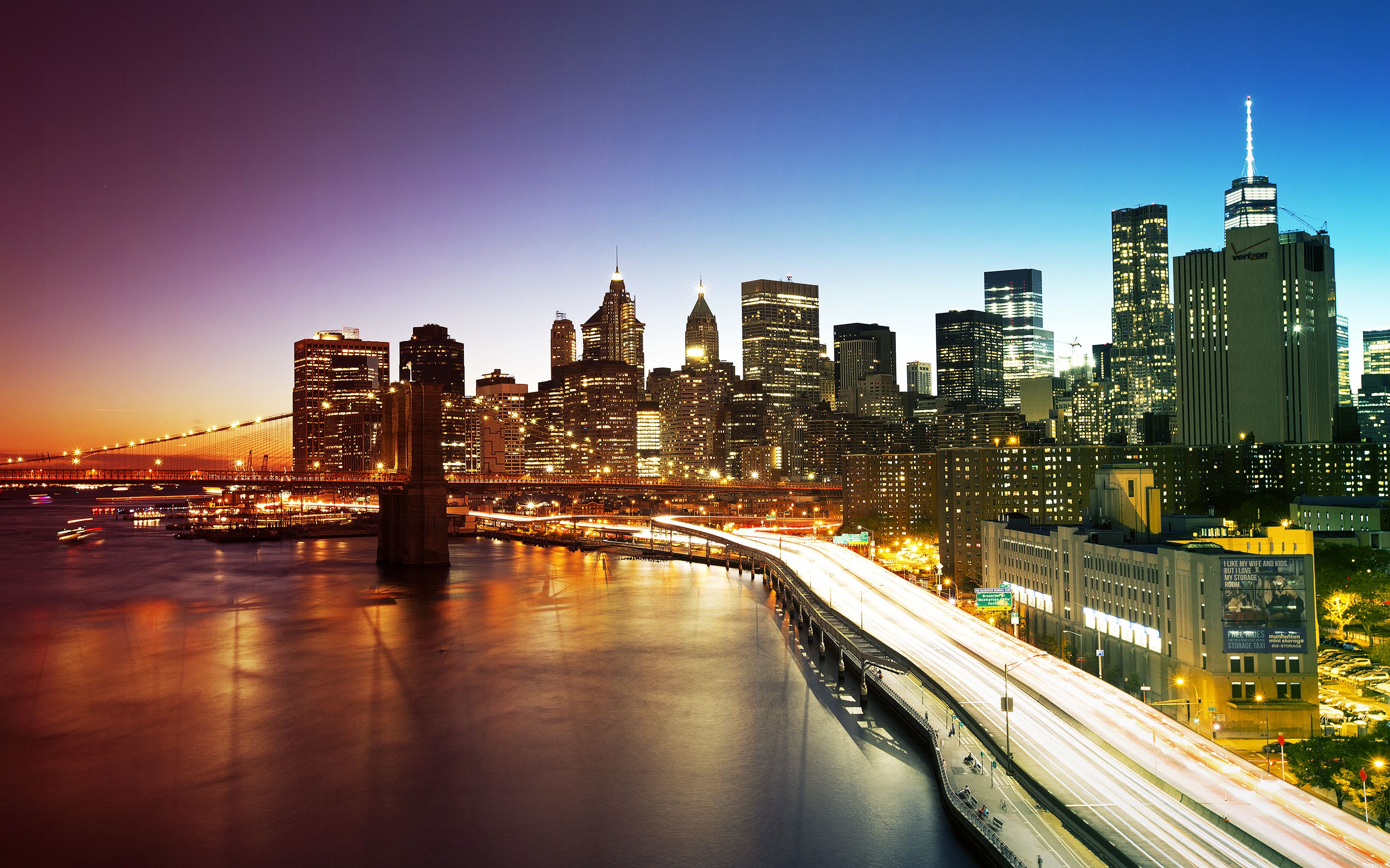 New York City Manhattan Bridge Wallpapers - HD Wallpaper 