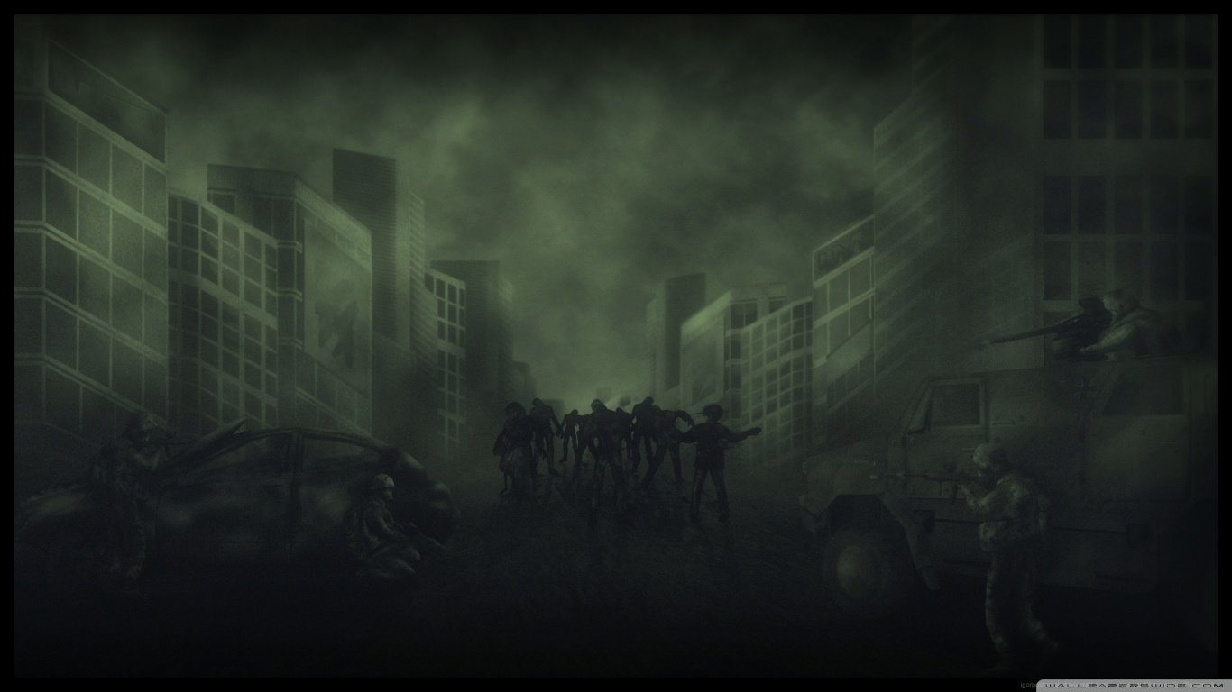 Free Zombie High Quality Wallpaper Id - Zombie Background - HD Wallpaper 