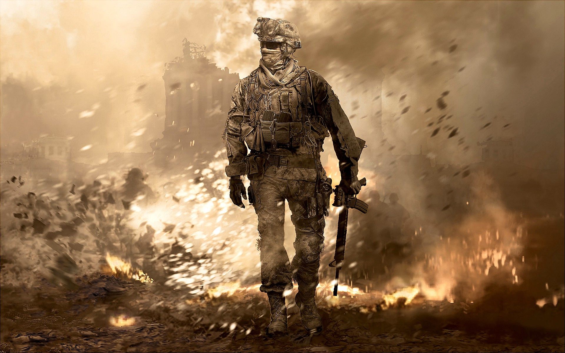 Call Of Duty Modern Warfare - HD Wallpaper 