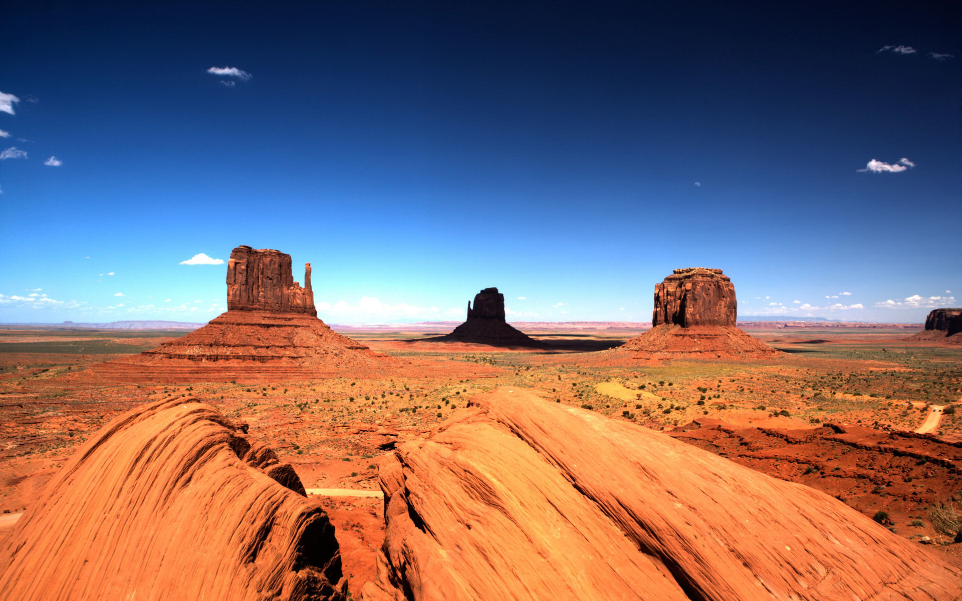 Hot Weather - Monument Valley - HD Wallpaper 