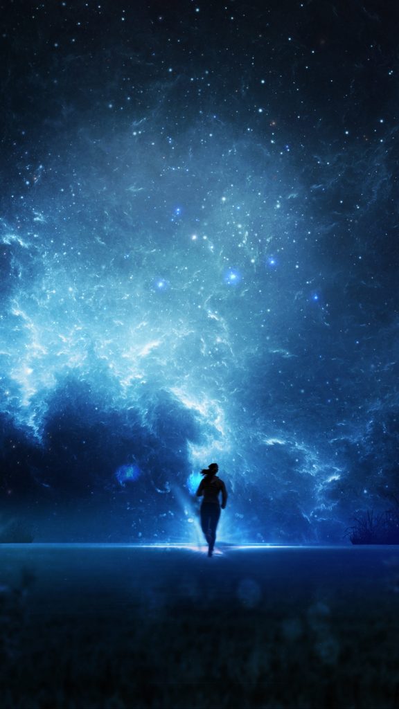 Silhouette Space - HD Wallpaper 