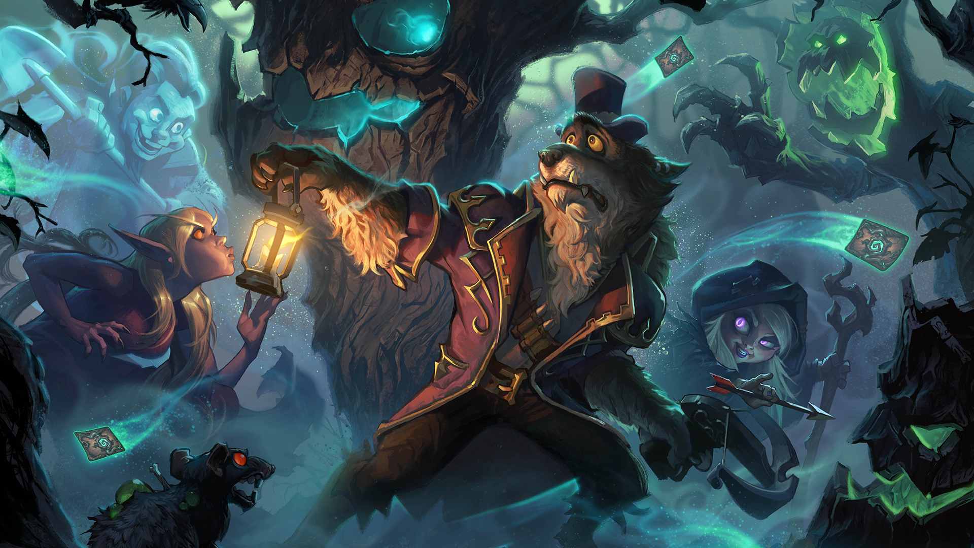 Hearthstone Witchwood - HD Wallpaper 