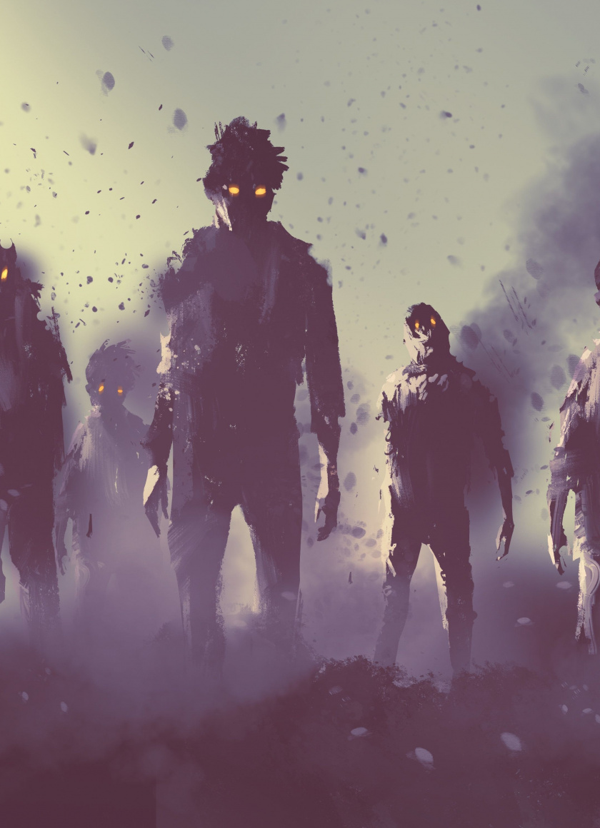 Wallpaper Evil Zombies, Fantasy, Concept Art - Dead Purge Outbreak Cover - HD Wallpaper 